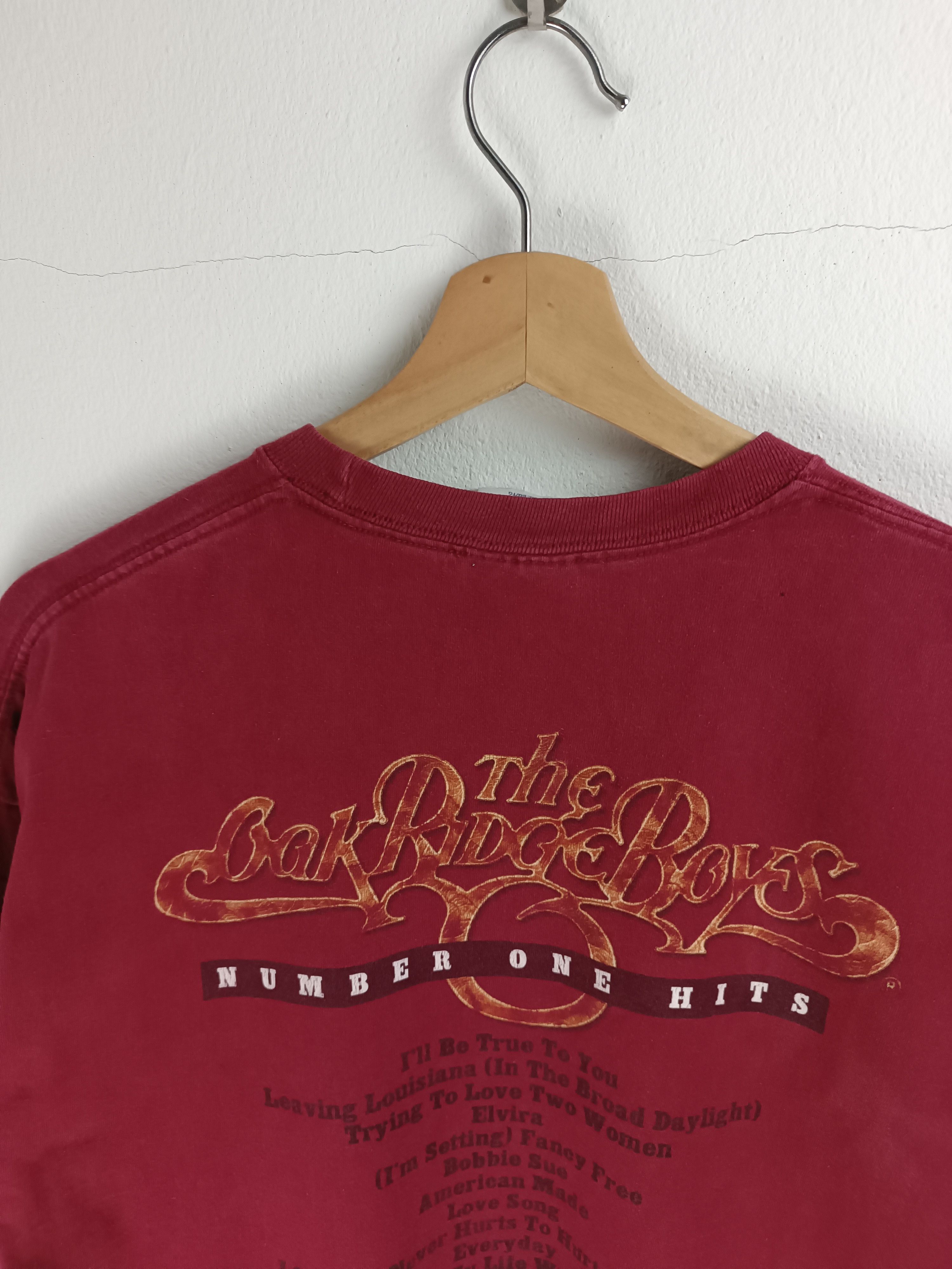 Band Tees VINTAGE '00 THE OAK RIDGE BOYS (willie nelson johnny cash) Size US XL / EU 56 / 4 - 10 Thumbnail