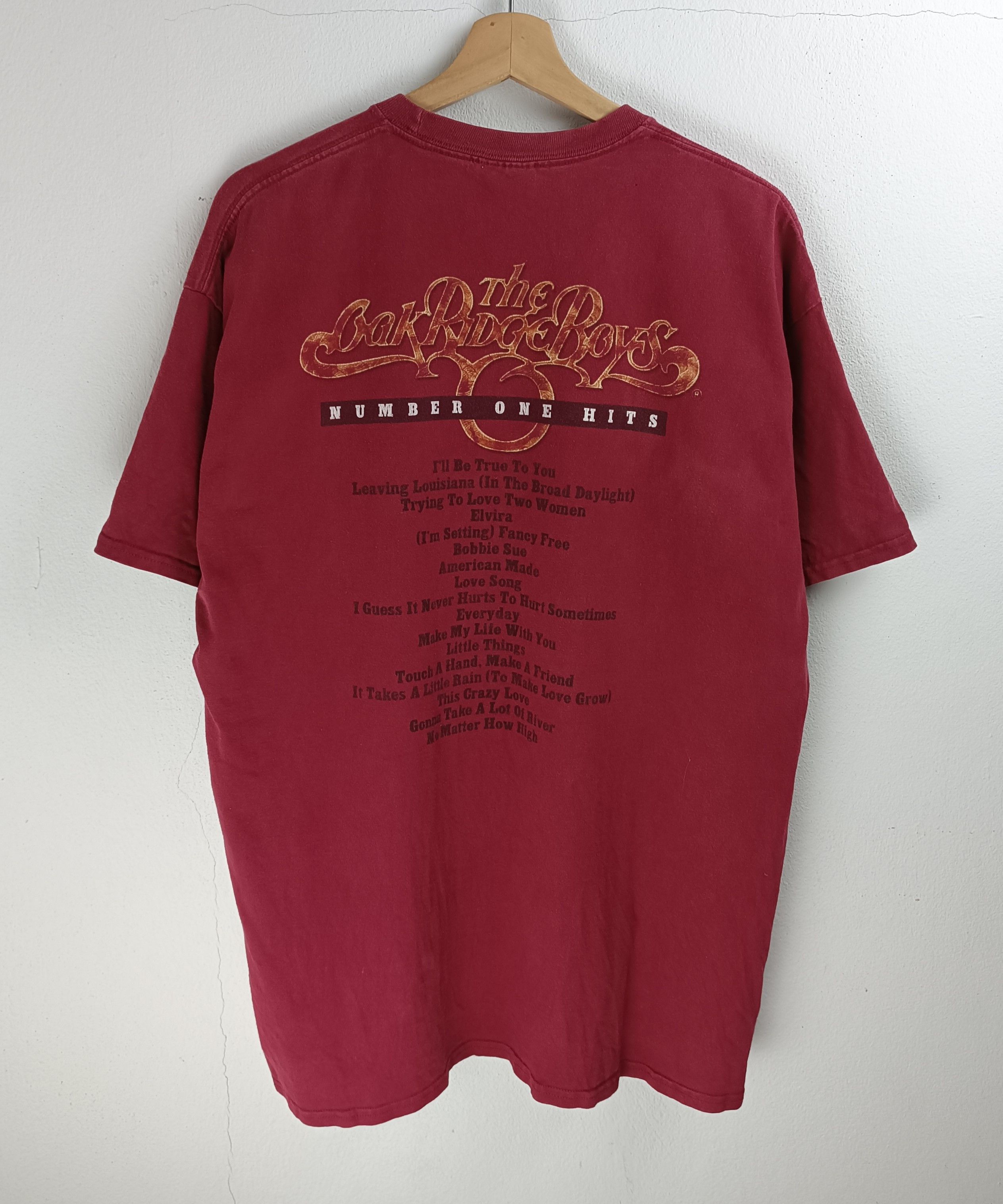 Band Tees VINTAGE '00 THE OAK RIDGE BOYS (willie nelson johnny cash) Size US XL / EU 56 / 4 - 4 Thumbnail