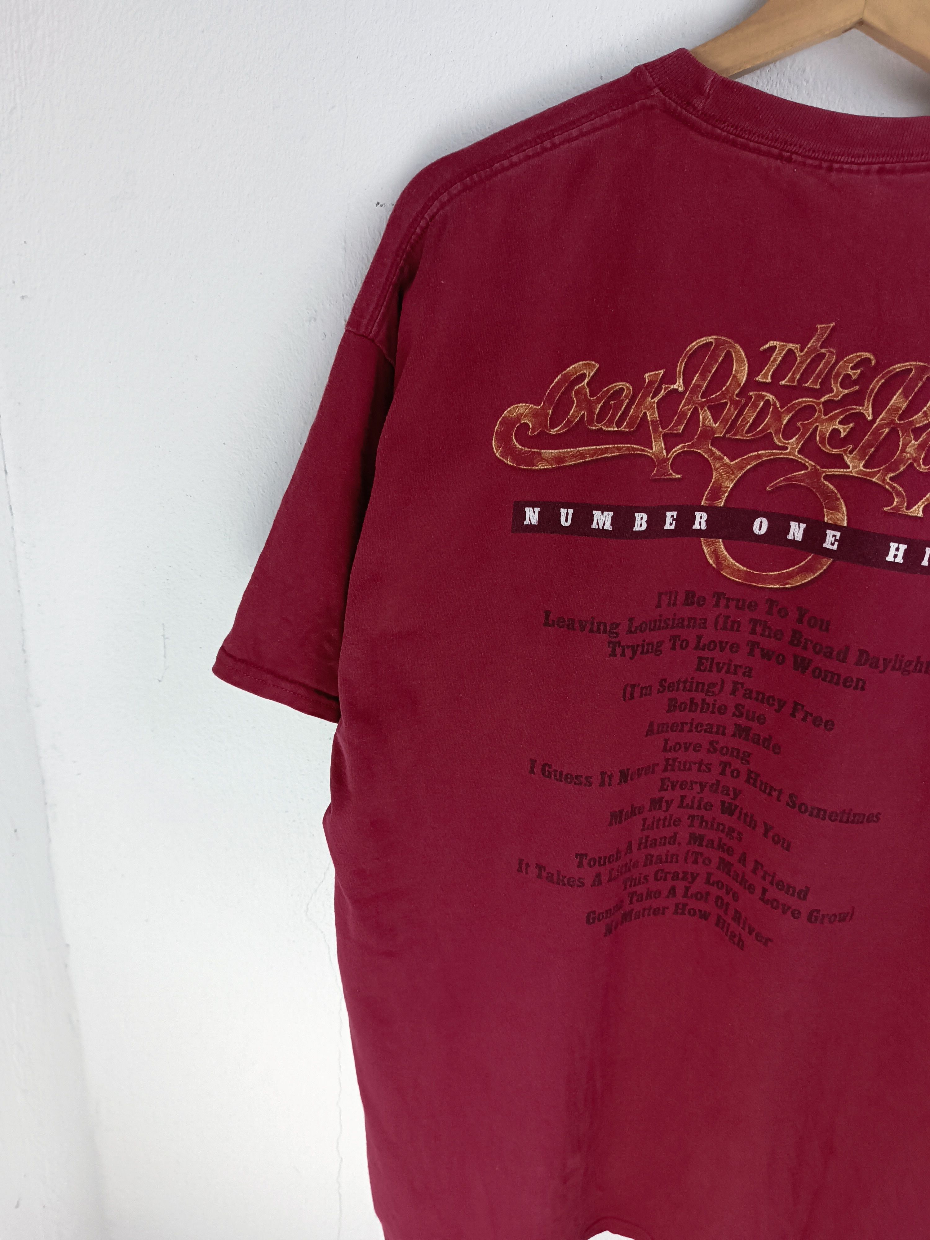 Band Tees VINTAGE '00 THE OAK RIDGE BOYS (willie nelson johnny cash) Size US XL / EU 56 / 4 - 12 Thumbnail