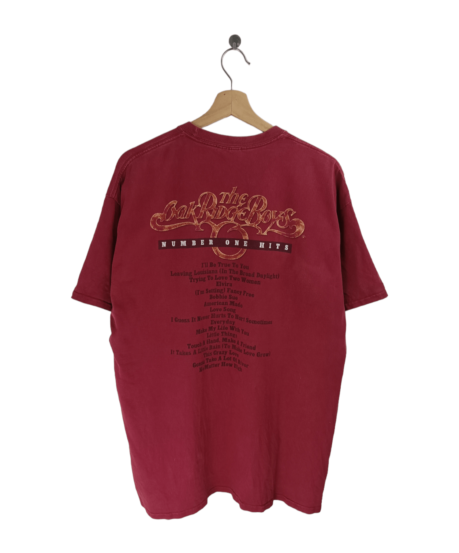 Band Tees VINTAGE '00 THE OAK RIDGE BOYS (willie nelson johnny cash) Size US XL / EU 56 / 4 - 2 Thumbnail