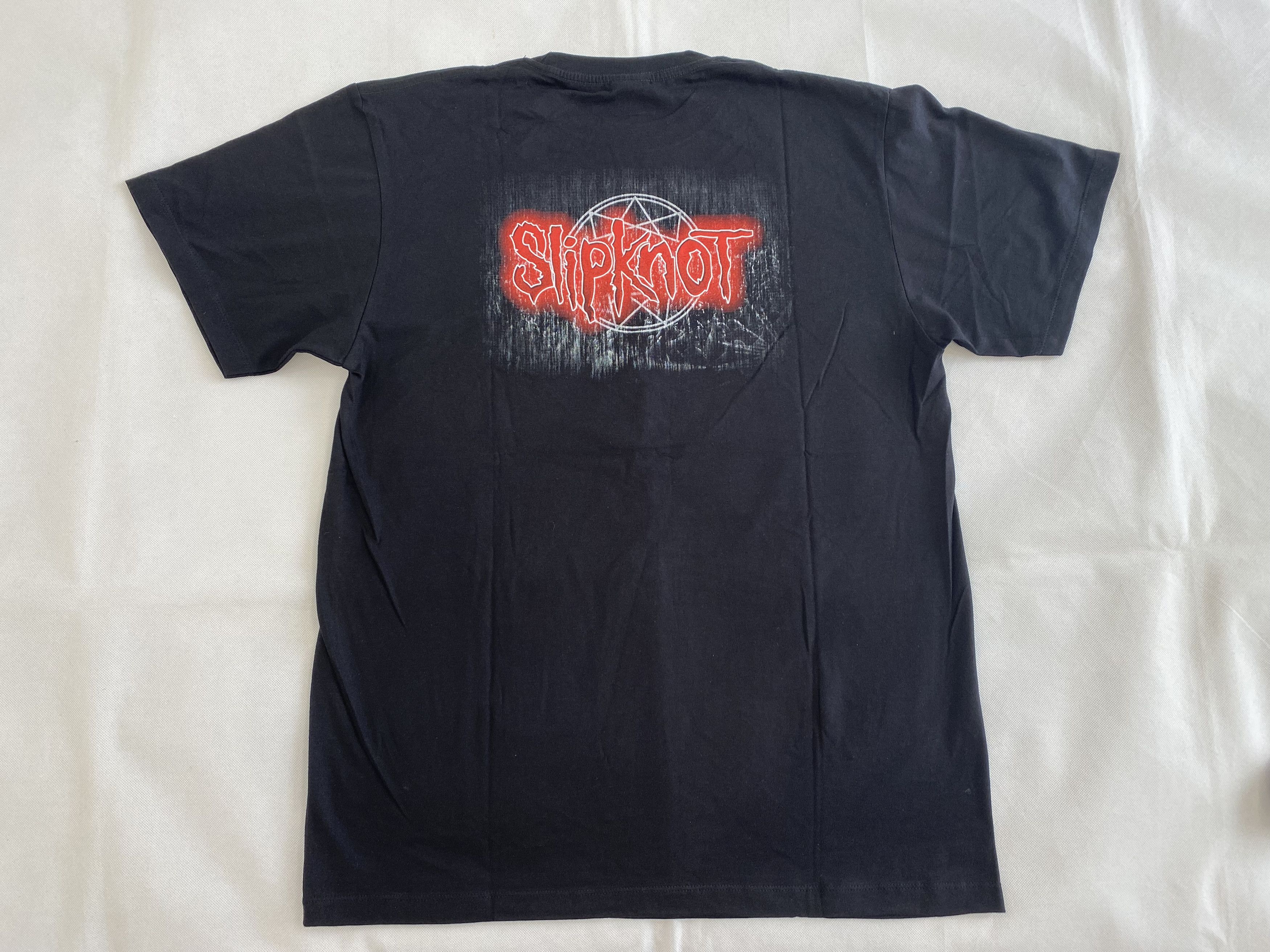 Band Tees Slipknot Graphic T-shirt Large Black Size US L / EU 52-54 / 3 - 7 Thumbnail
