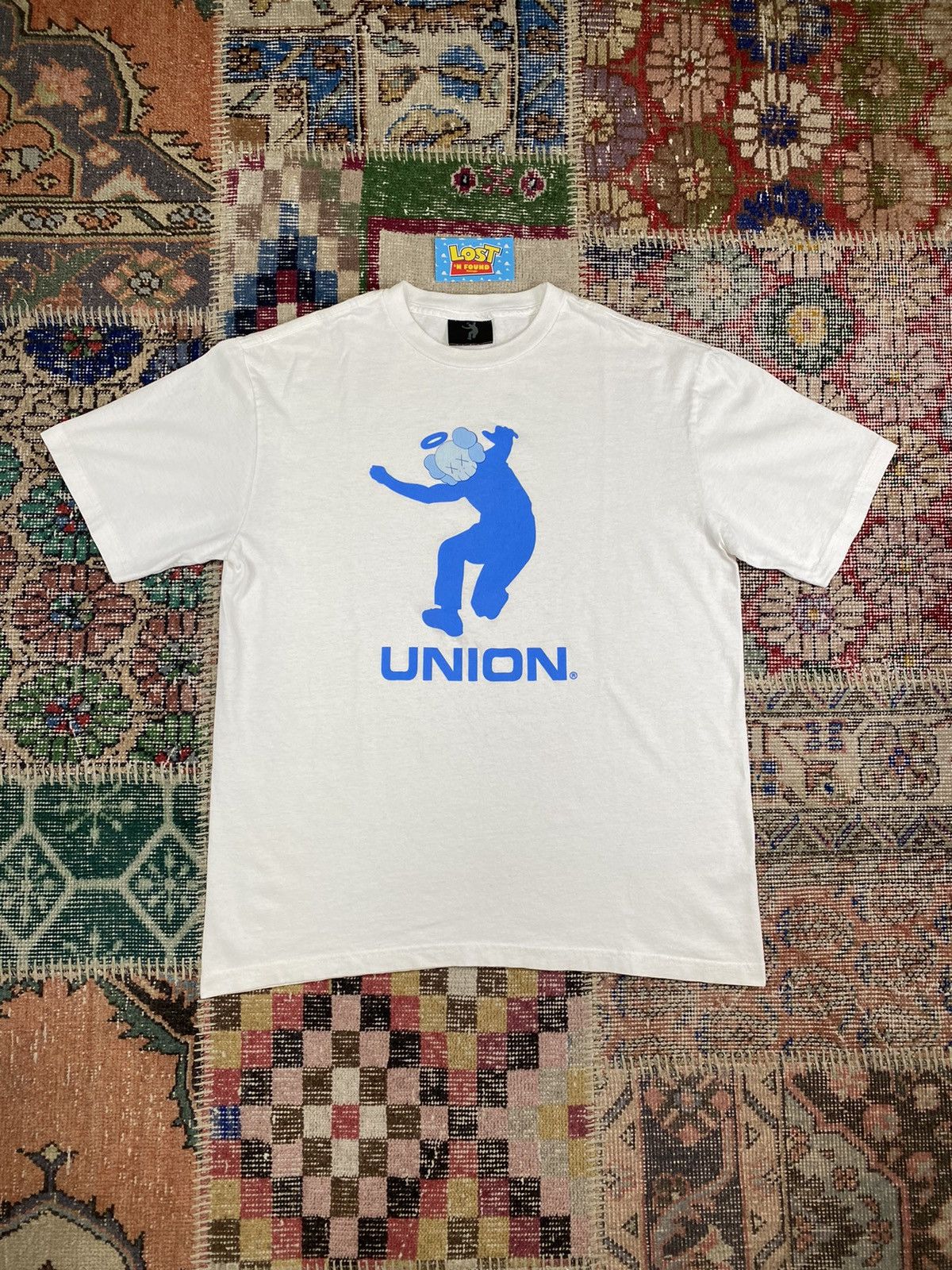 Kaws 2007 Union x Kaws Logo Collab Tee | Grailed