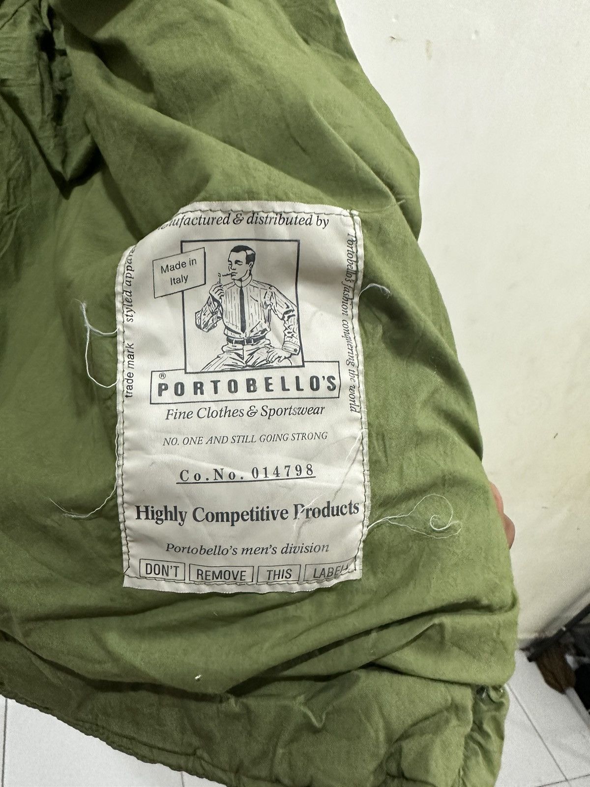 Vintage RARE 90’s Portobello’s Cosmo Down Jacket Made In Italy Size US XL / EU 56 / 4 - 12 Thumbnail