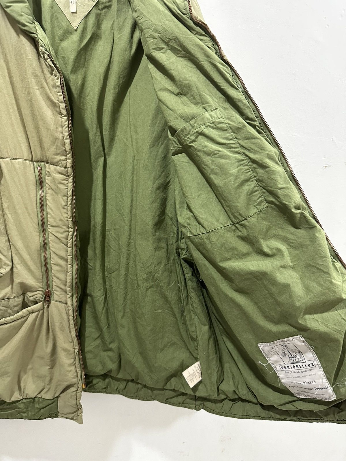 Vintage RARE 90’s Portobello’s Cosmo Down Jacket Made In Italy Size US XL / EU 56 / 4 - 11 Thumbnail