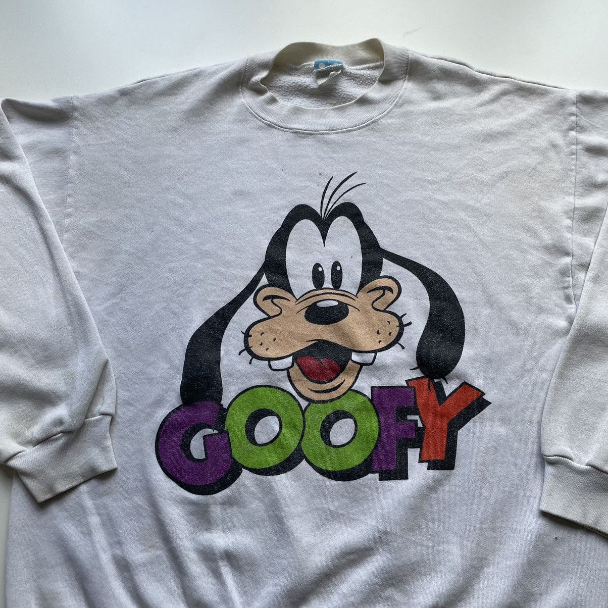 Disney Vintage 1990s Goofy Disney Graphic Crewneck Large Rare Size US L / EU 52-54 / 3 - 2 Thumbnail