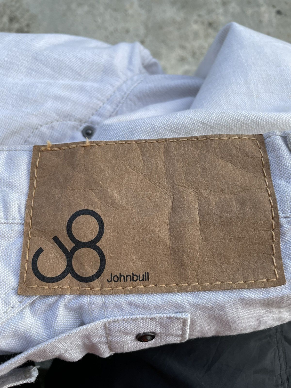 Japanese Brand × Johnbull John Bull Buckle Back White Pants Made In Japan Size US 30 / EU 46 - 11 Thumbnail