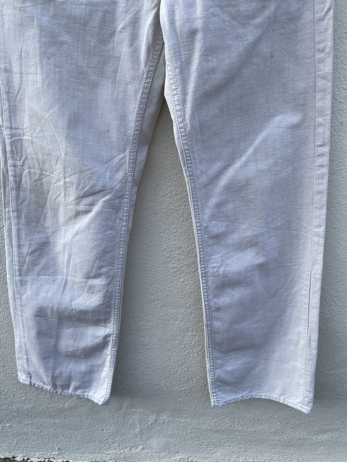 Japanese Brand × Johnbull John Bull Buckle Back White Pants Made In Japan Size US 30 / EU 46 - 5 Thumbnail