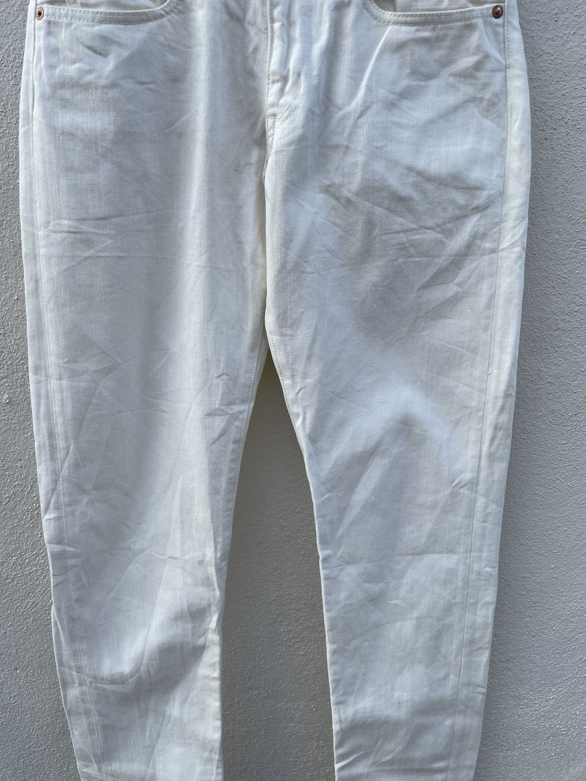 Japanese Brand Kojima Genes Japan White Jeans Made In Japan Size US 29 - 3 Thumbnail