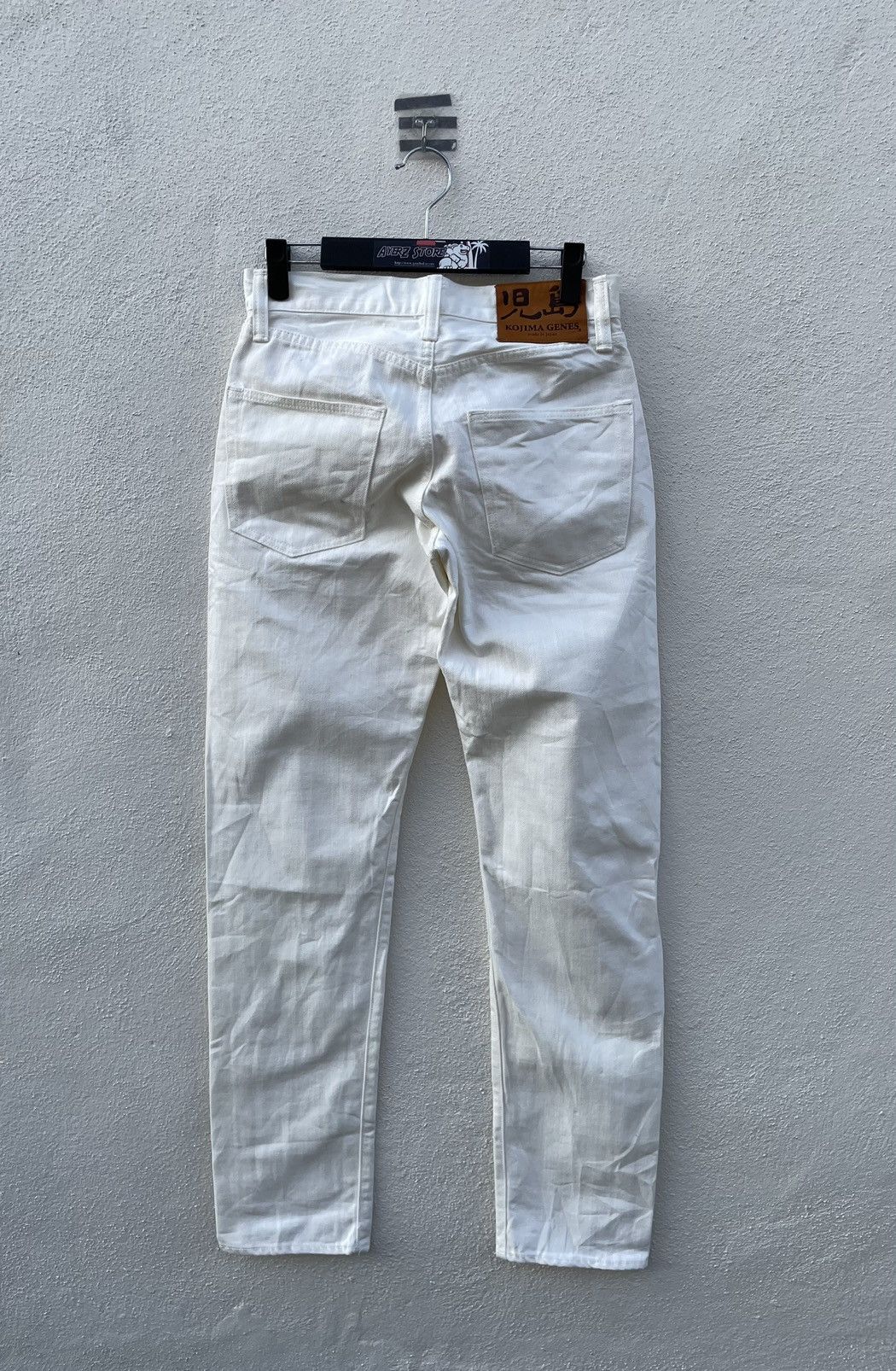 Japanese Brand Kojima Genes Japan White Jeans Made In Japan Size US 29 - 6 Thumbnail