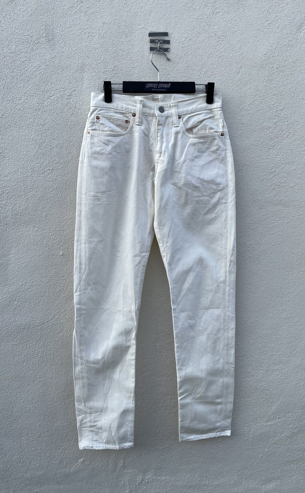 image of Kojima Genes Japan White Jeans Made In Japan, Men's (Size 29)