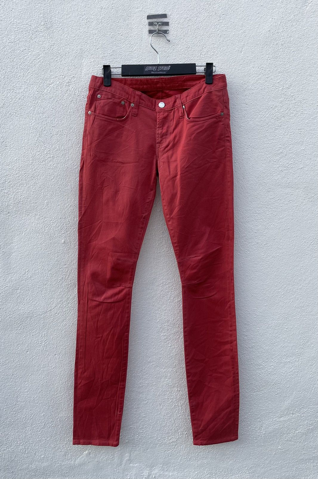 Helmut Lang Helmut Lang Skinny Pants Made In USA Size US 30 / EU 46 - 1 Thumbnail