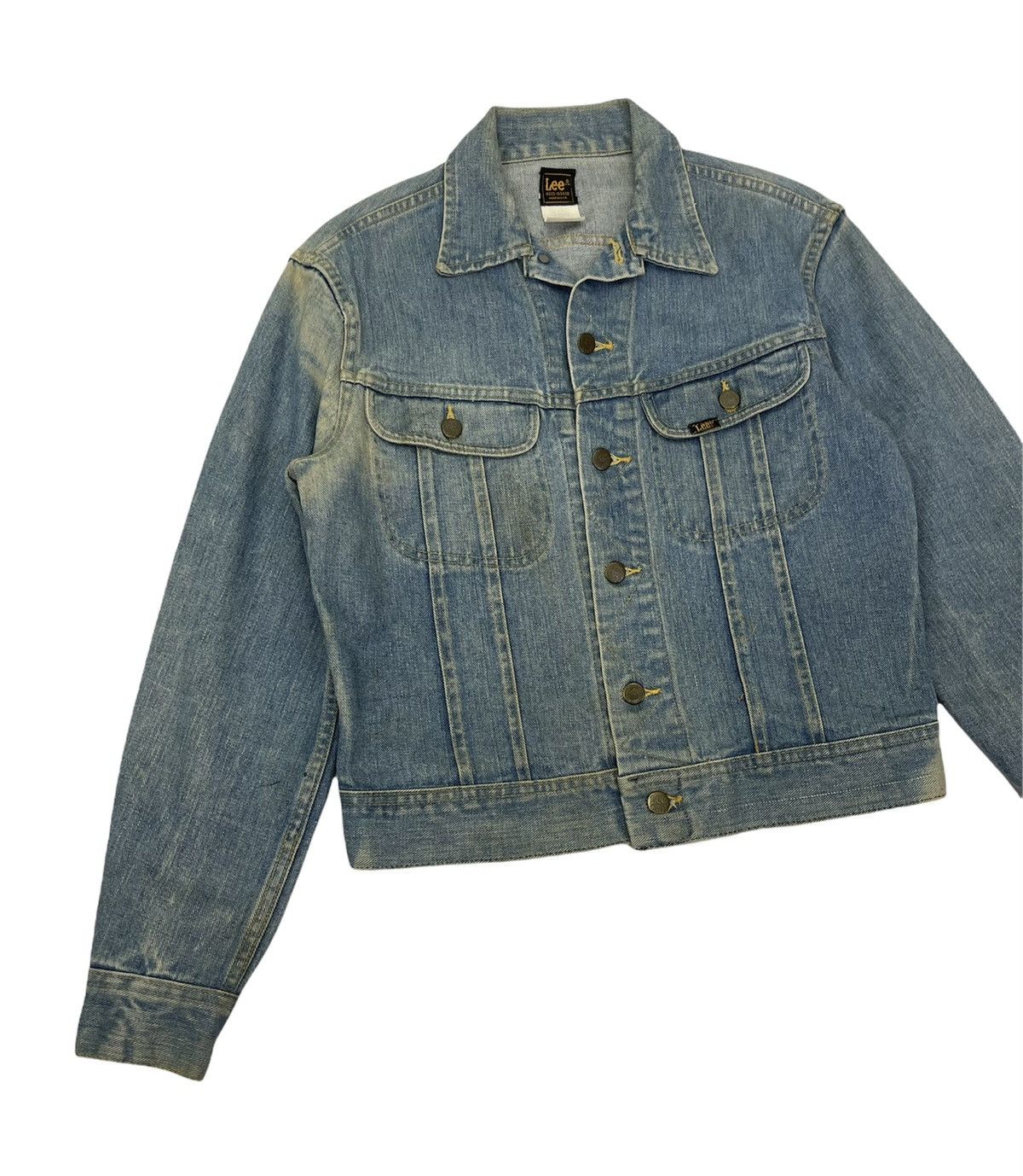 Lee VINTAGE 1980s LEE RIDERS TRUCKER DENIM JACKET Size US S / EU 44-46 / 1 - 3 Thumbnail