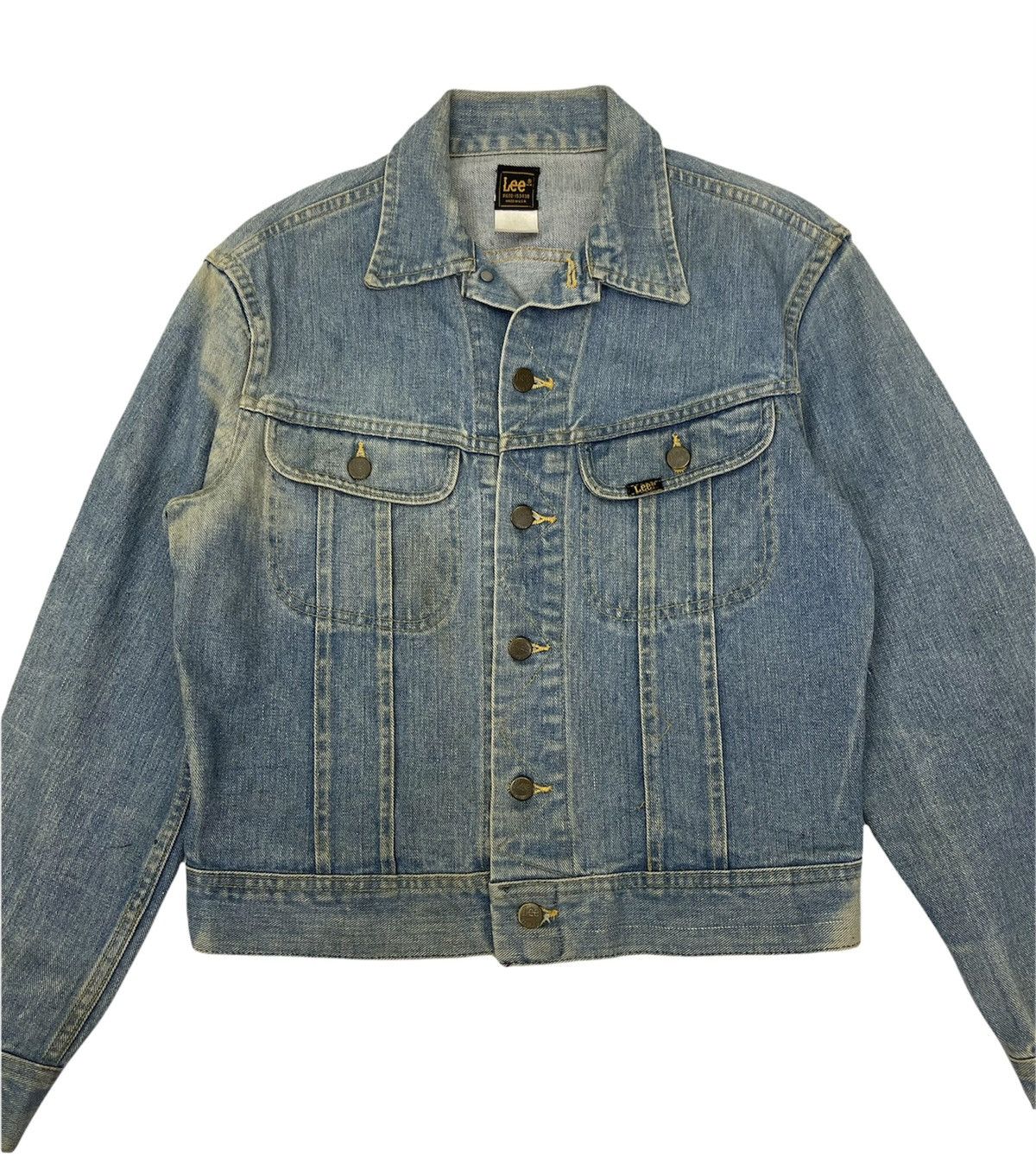 Lee VINTAGE 1980s LEE RIDERS TRUCKER DENIM JACKET Size US S / EU 44-46 / 1 - 5 Thumbnail