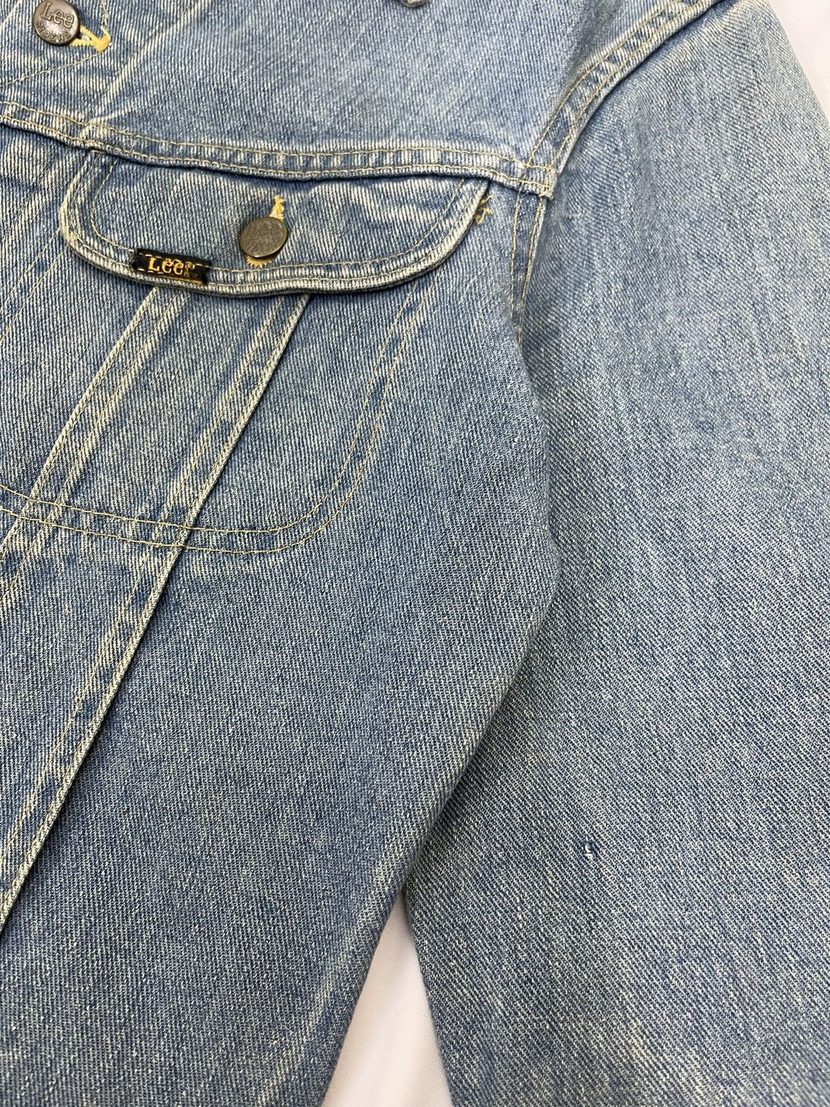 Lee VINTAGE 1980s LEE RIDERS TRUCKER DENIM JACKET Size US S / EU 44-46 / 1 - 11 Thumbnail