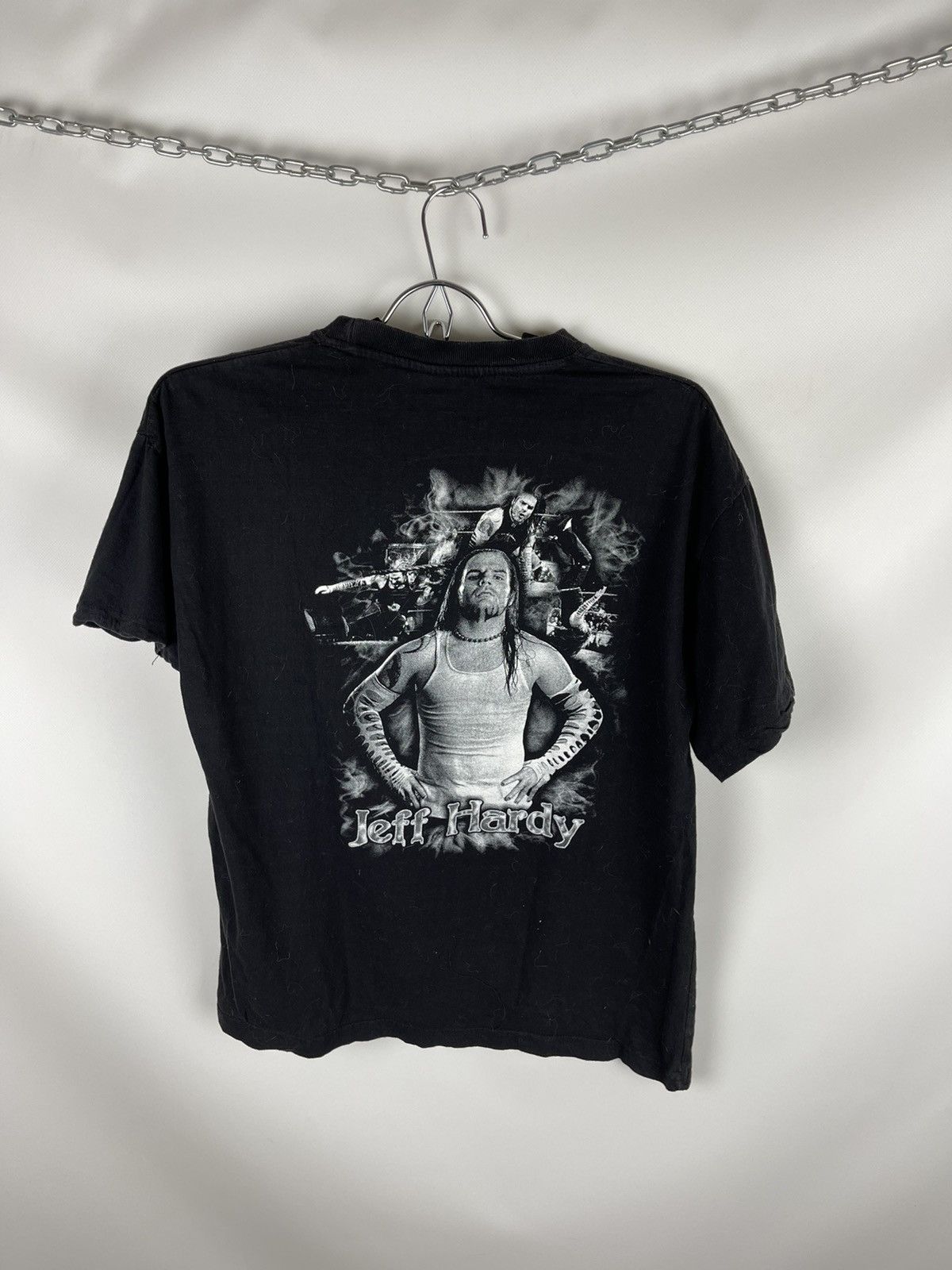 Band Tees Rock Tees vintage Jeff Hardy WWE band tee shirt big logo Size US M / EU 48-50 / 2 - 2 Thumbnail