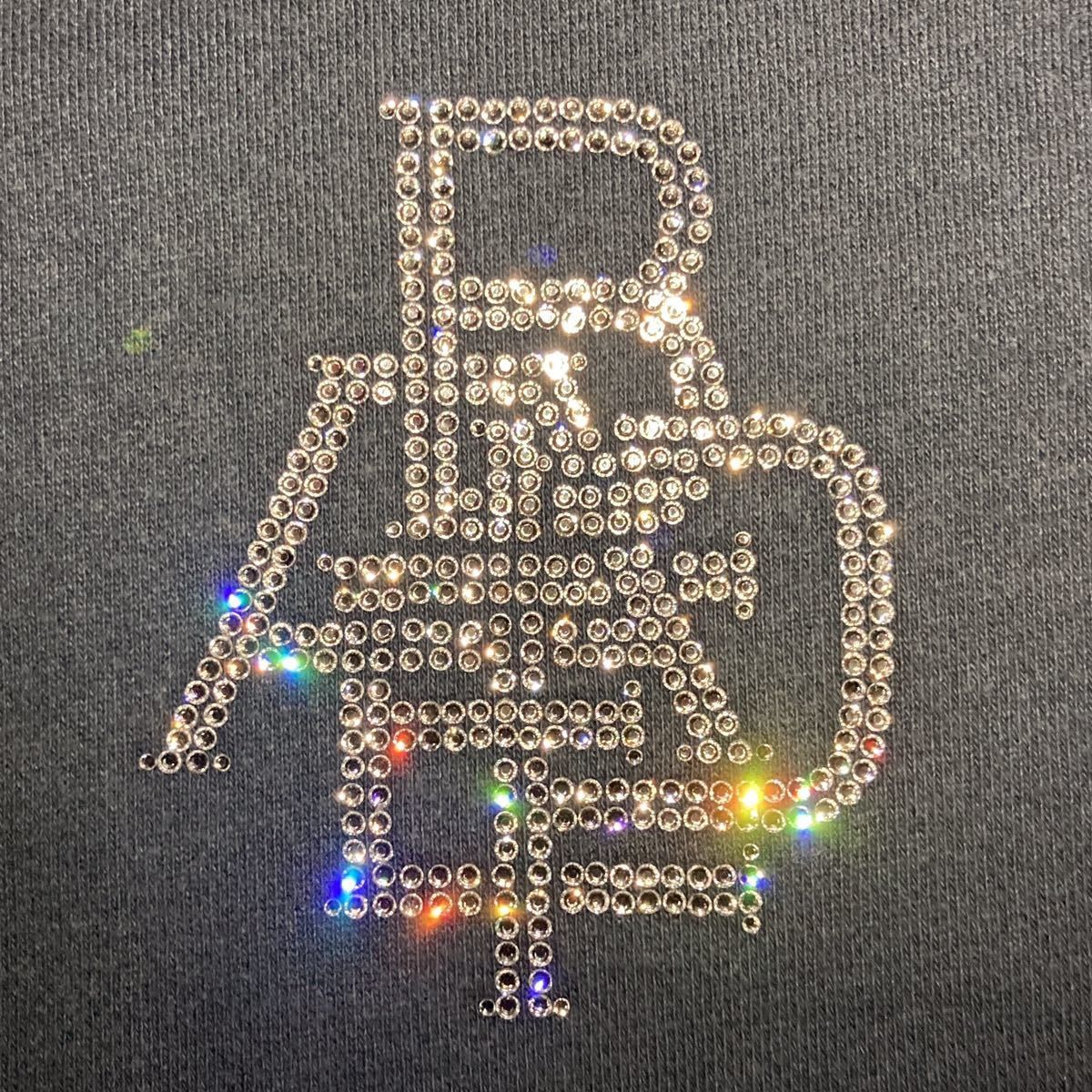 Bape × Swarovski Swarovski BAPE zip hoodie sweat vest navy ape NIGO Size US XL / EU 56 / 4 - 3 Thumbnail