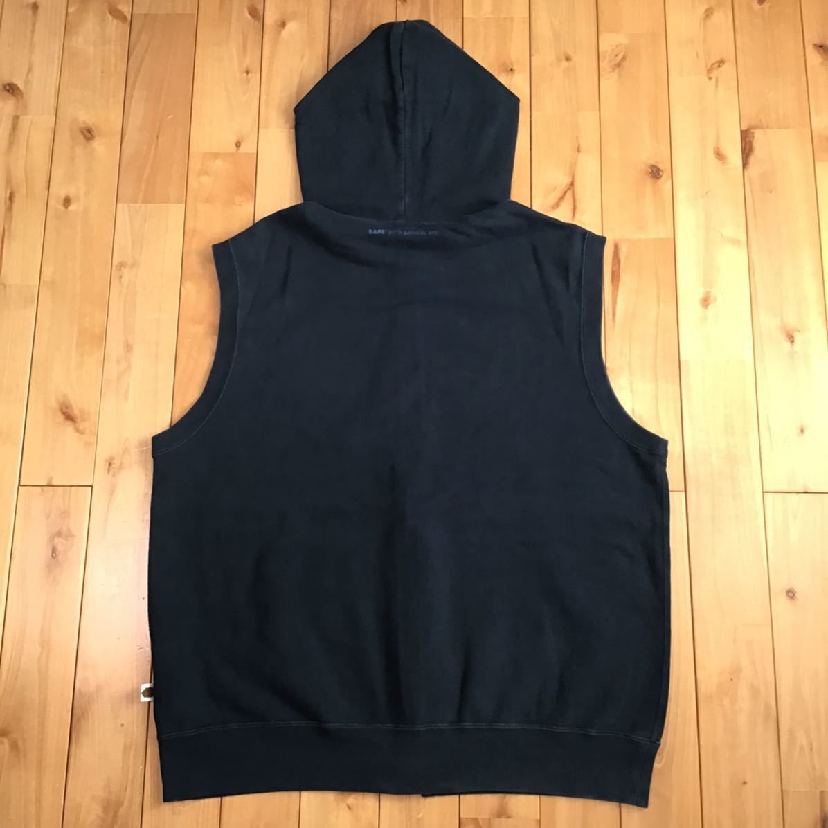 Bape × Swarovski Swarovski BAPE zip hoodie sweat vest navy ape NIGO Size US XL / EU 56 / 4 - 4 Thumbnail