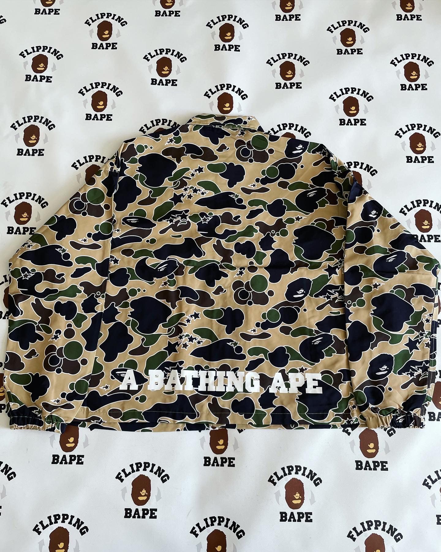 Bape BAPE STA CAMO RELAXED FIT COACH JACKET Size US M / EU 48-50 / 2 - 2 Thumbnail