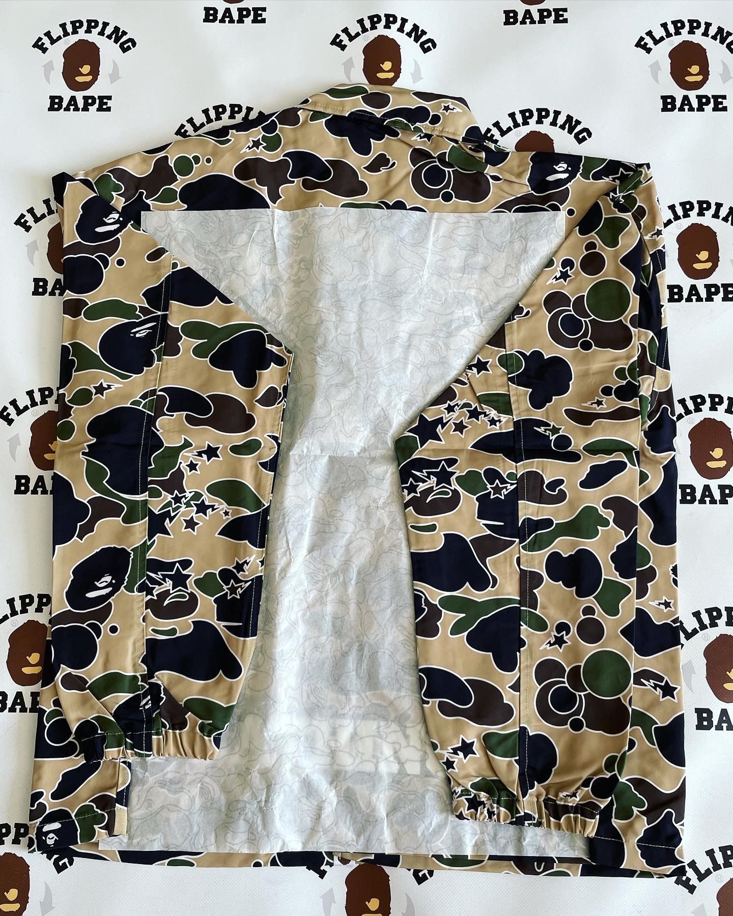 Bape BAPE STA CAMO RELAXED FIT COACH JACKET Size US M / EU 48-50 / 2 - 3 Thumbnail