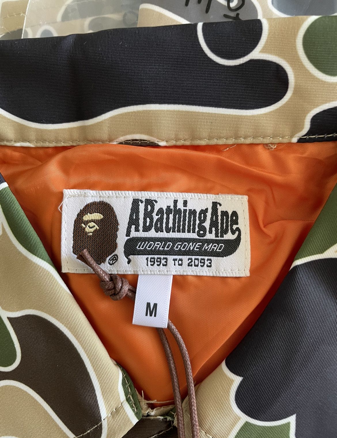Bape BAPE STA CAMO RELAXED FIT COACH JACKET Size US M / EU 48-50 / 2 - 5 Thumbnail