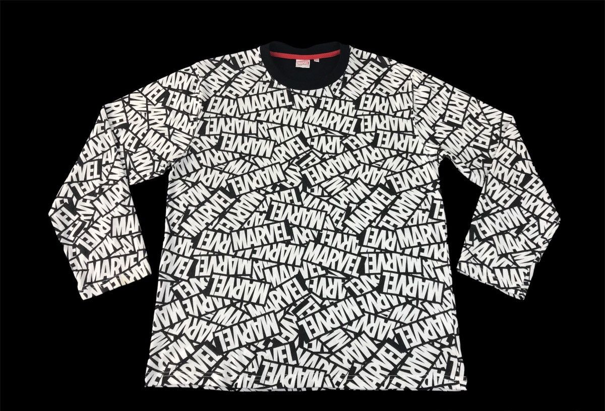 Marvel Comics × Vintage Marvel FullPrint Long Sleeve Style Size US L / EU 52-54 / 3 - 1 Thumbnail