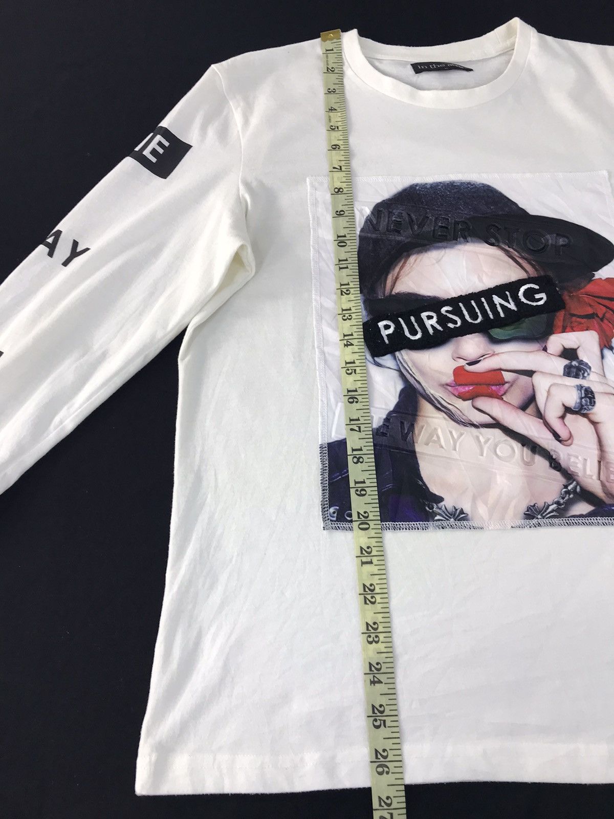 In The Attic × Japanese Brand In The Attic Long Sleeve Big Logo Girl Design Size US M / EU 48-50 / 2 - 9 Thumbnail