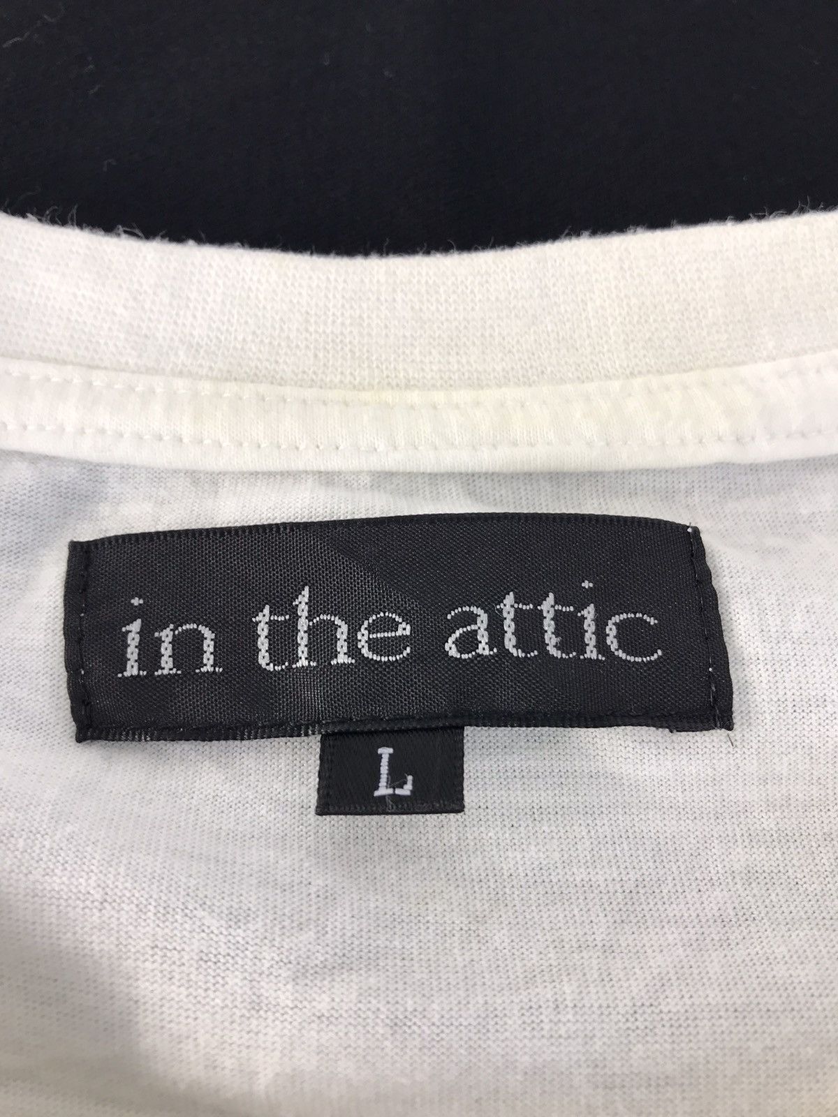 In The Attic × Japanese Brand In The Attic Long Sleeve Big Logo Girl Design Size US M / EU 48-50 / 2 - 5 Thumbnail