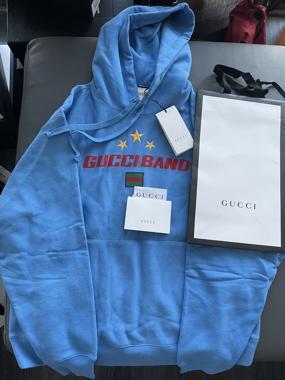 Gucci Rare Brand NEW Runway Gucci Band Limited Edition Hoodie Size US M / EU 48-50 / 2 - 3 Thumbnail