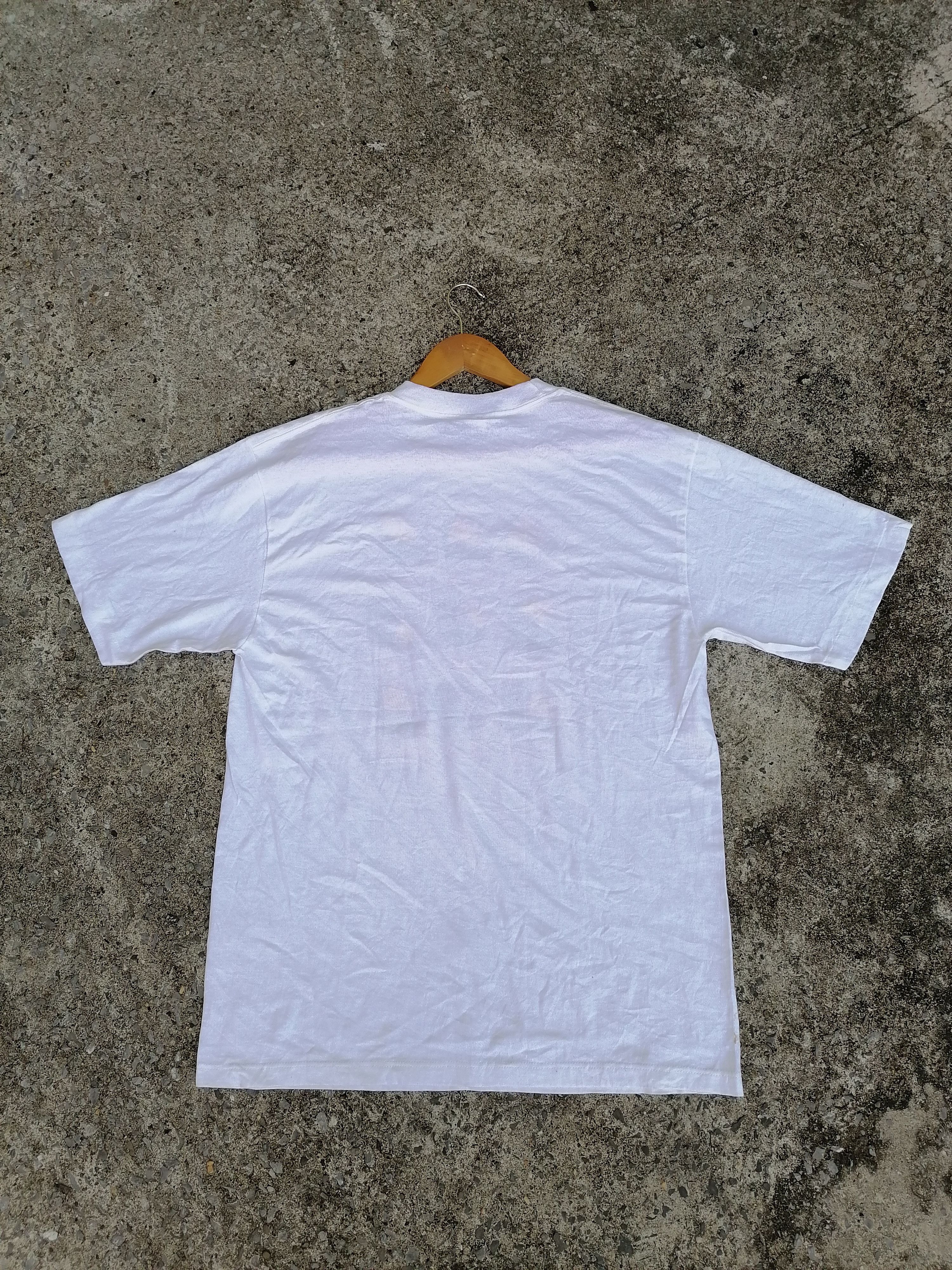 Designer × Vintage Vintage 90s JOHNSON Signature Click Cartoon Tee Size US L / EU 52-54 / 3 - 4 Thumbnail