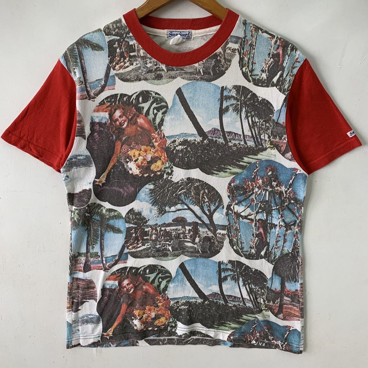 Sun Surf × Toyo Enterprises All Over Print Hawaii Sun Surf Toyo Enterprise Tshirt Size US M / EU 48-50 / 2 - 2 Thumbnail