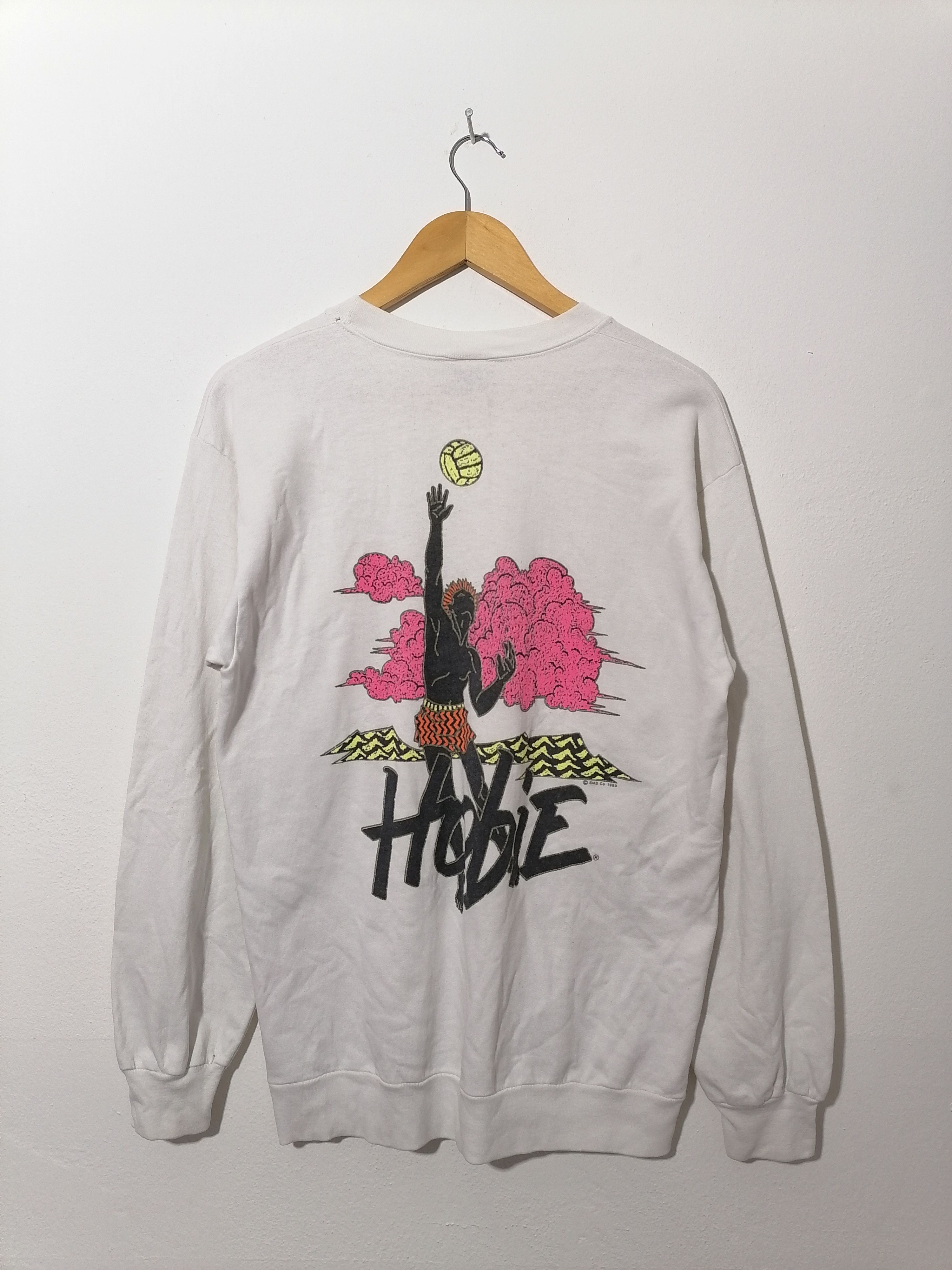 Vintage Vintage 80's Hobie Sweatshirt Size US M / EU 48-50 / 2 - 1 Thumbnail
