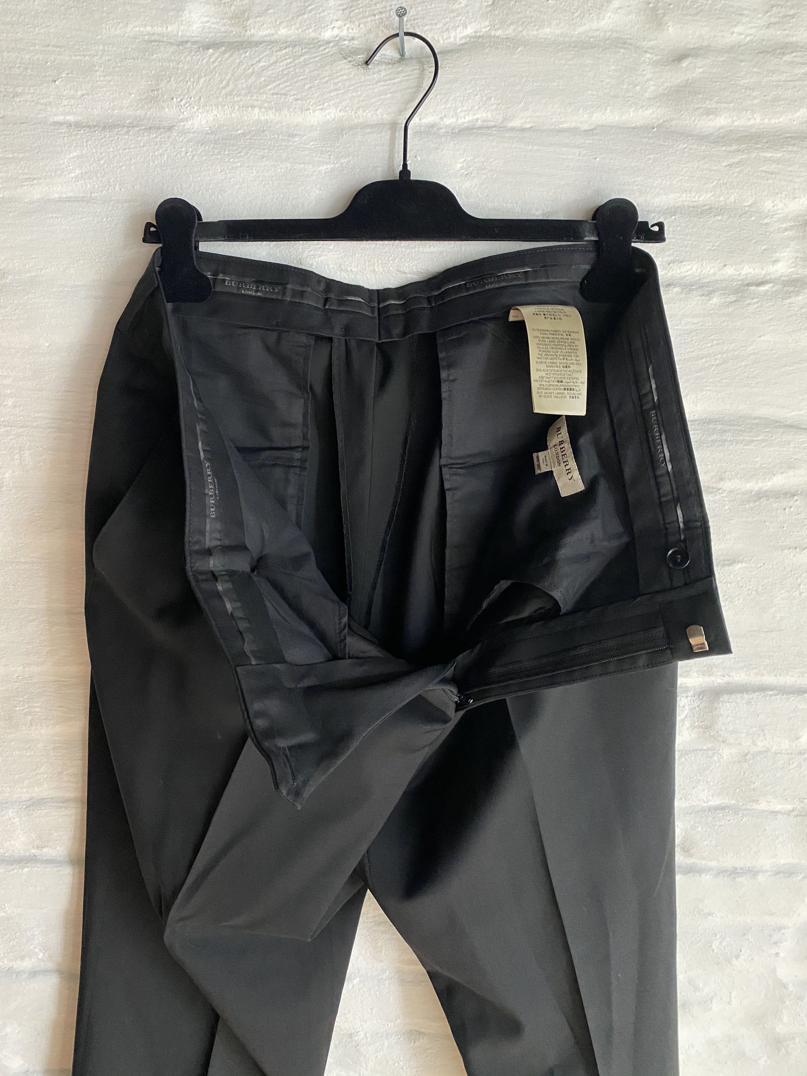 Burberry RTP 3000$ Burberry Wool Suit Size 54 Size 54L - 19 Thumbnail