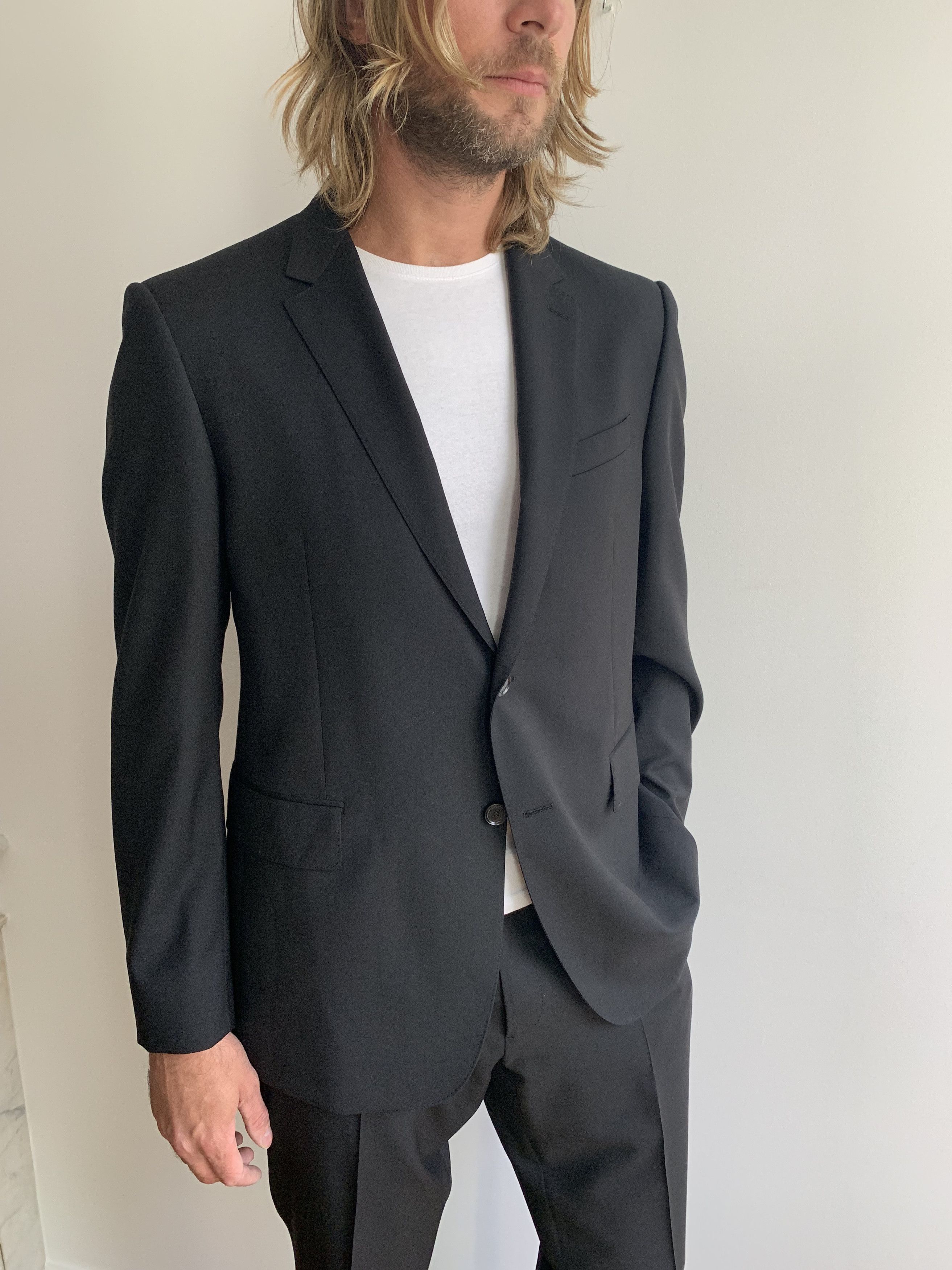 Burberry RTP 3000$ Burberry Wool Suit Size 54 Size 54L - 3 Thumbnail
