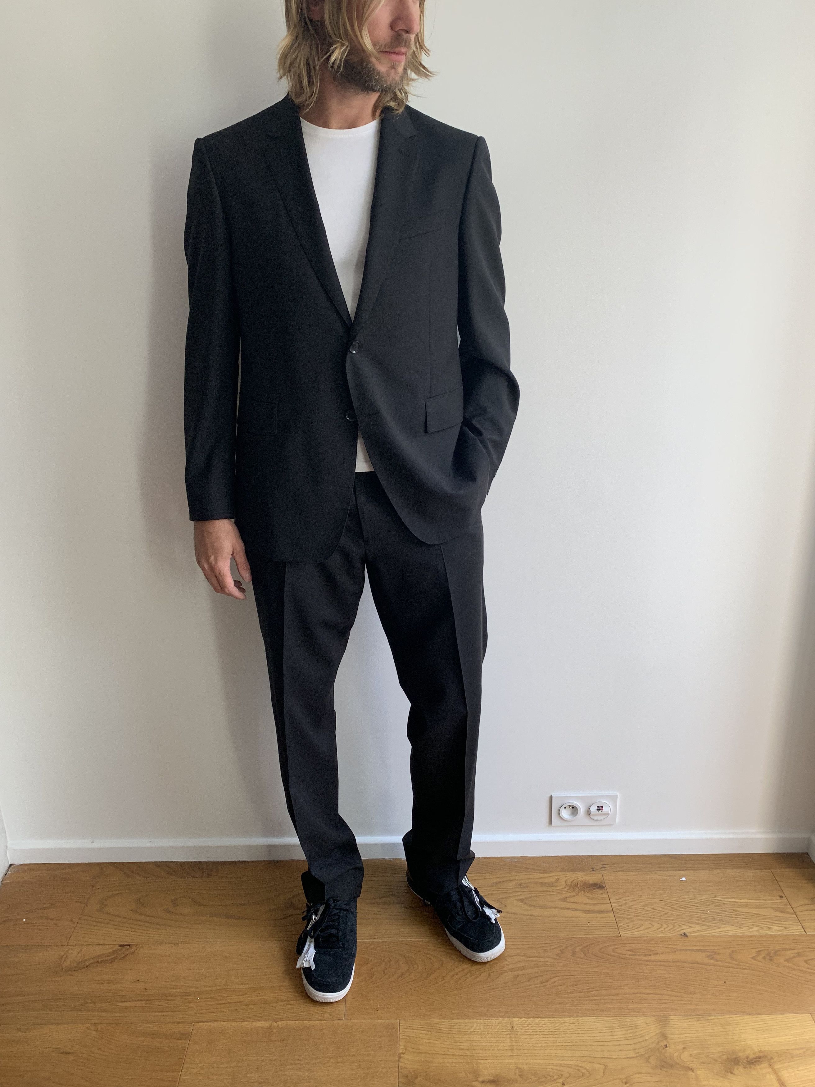 Burberry RTP 3000$ Burberry Wool Suit Size 54 Size 54L - 1 Thumbnail