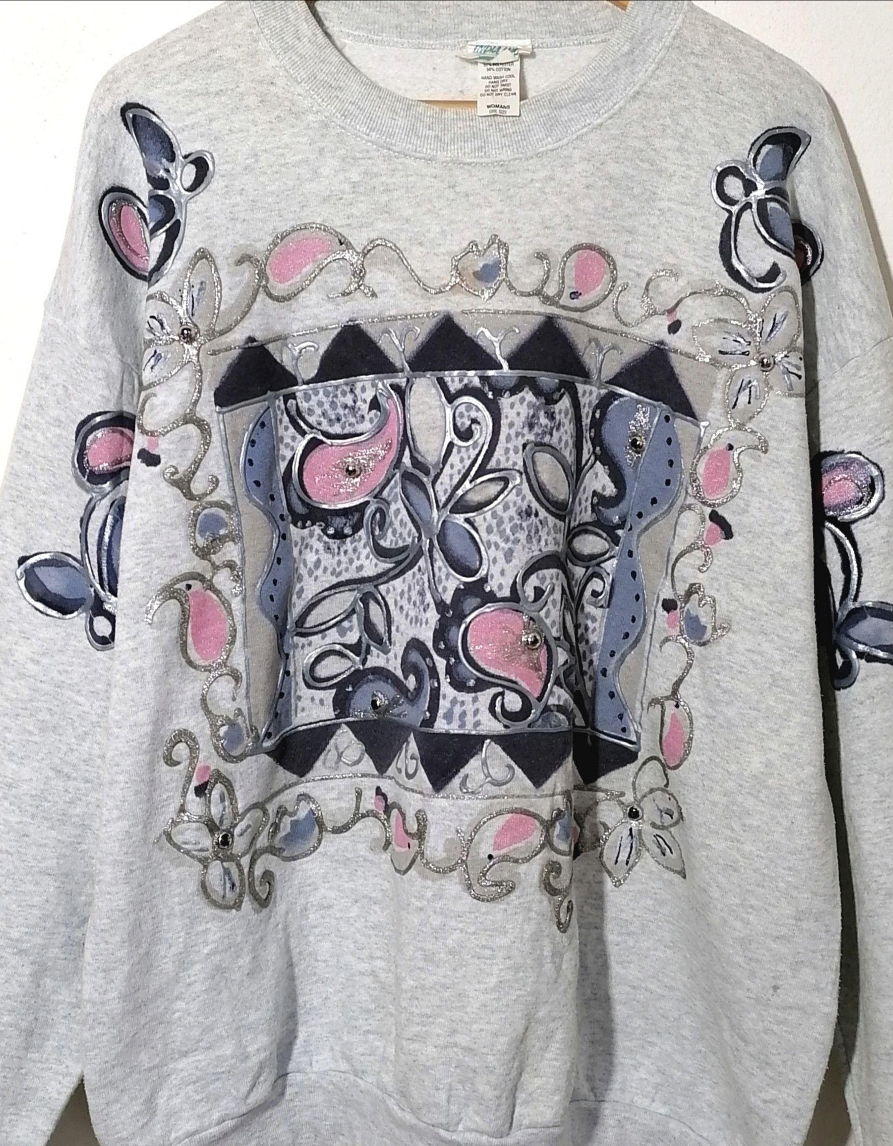 Other India Ing Nice Design Sweatshirt Size US L / EU 52-54 / 3 - 3 Thumbnail