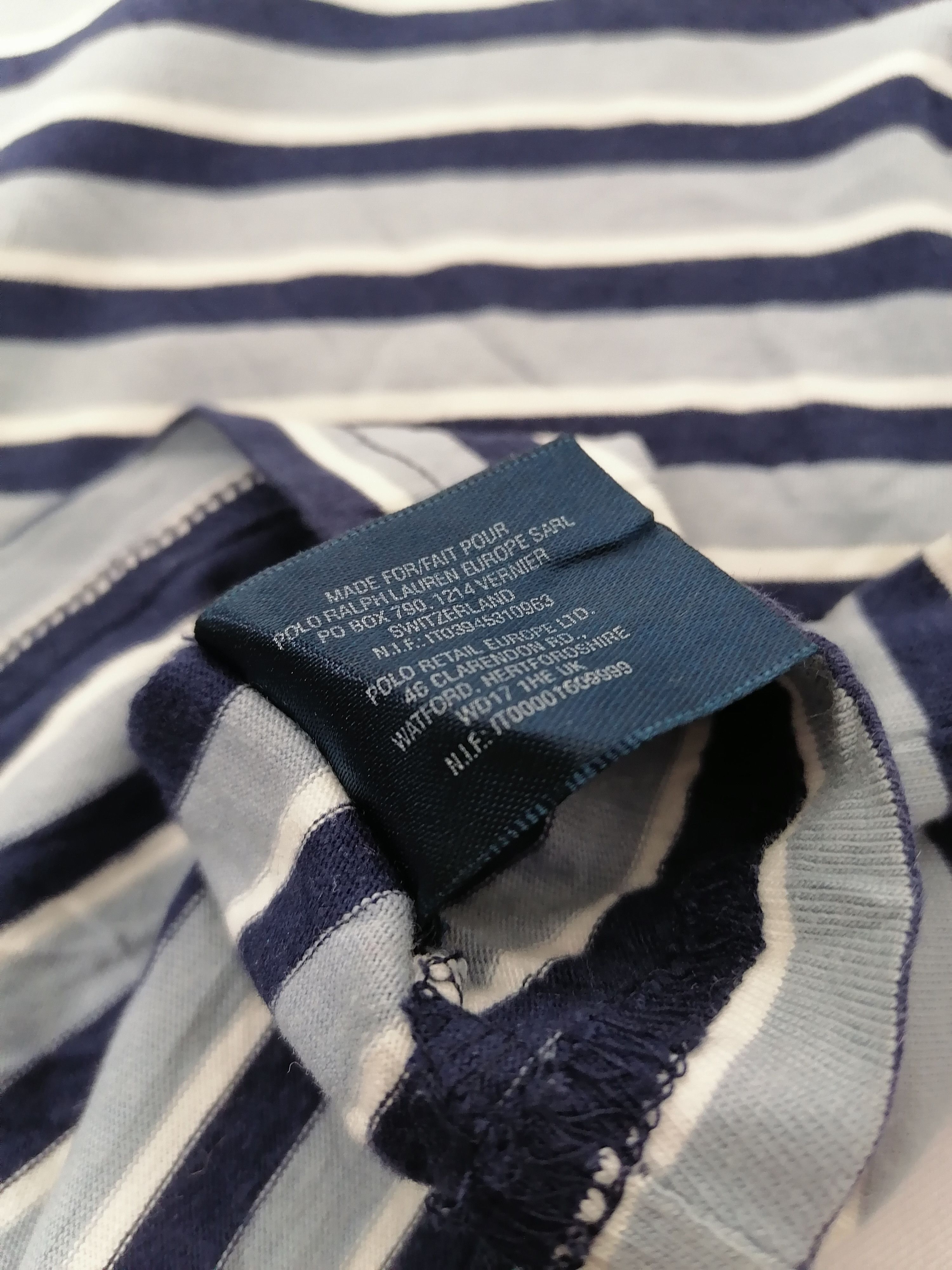 Polo Ralph Lauren Polo Ralph Lauren Stripes Tee Size US L / EU 52-54 / 3 - 5 Thumbnail