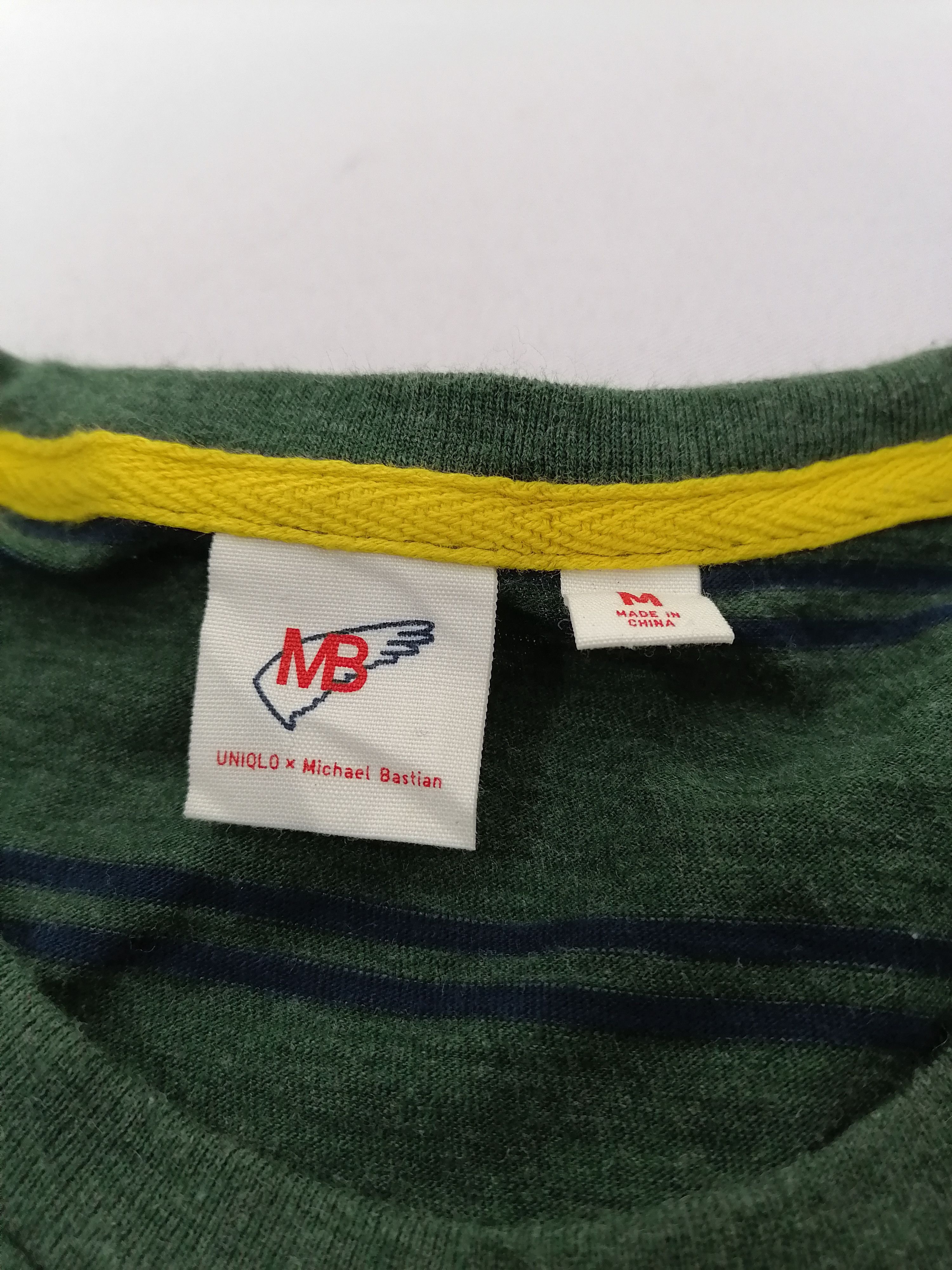 Michael Bastian × Uniqlo Small Striped Tee Size US M / EU 48-50 / 2 - 3 Thumbnail