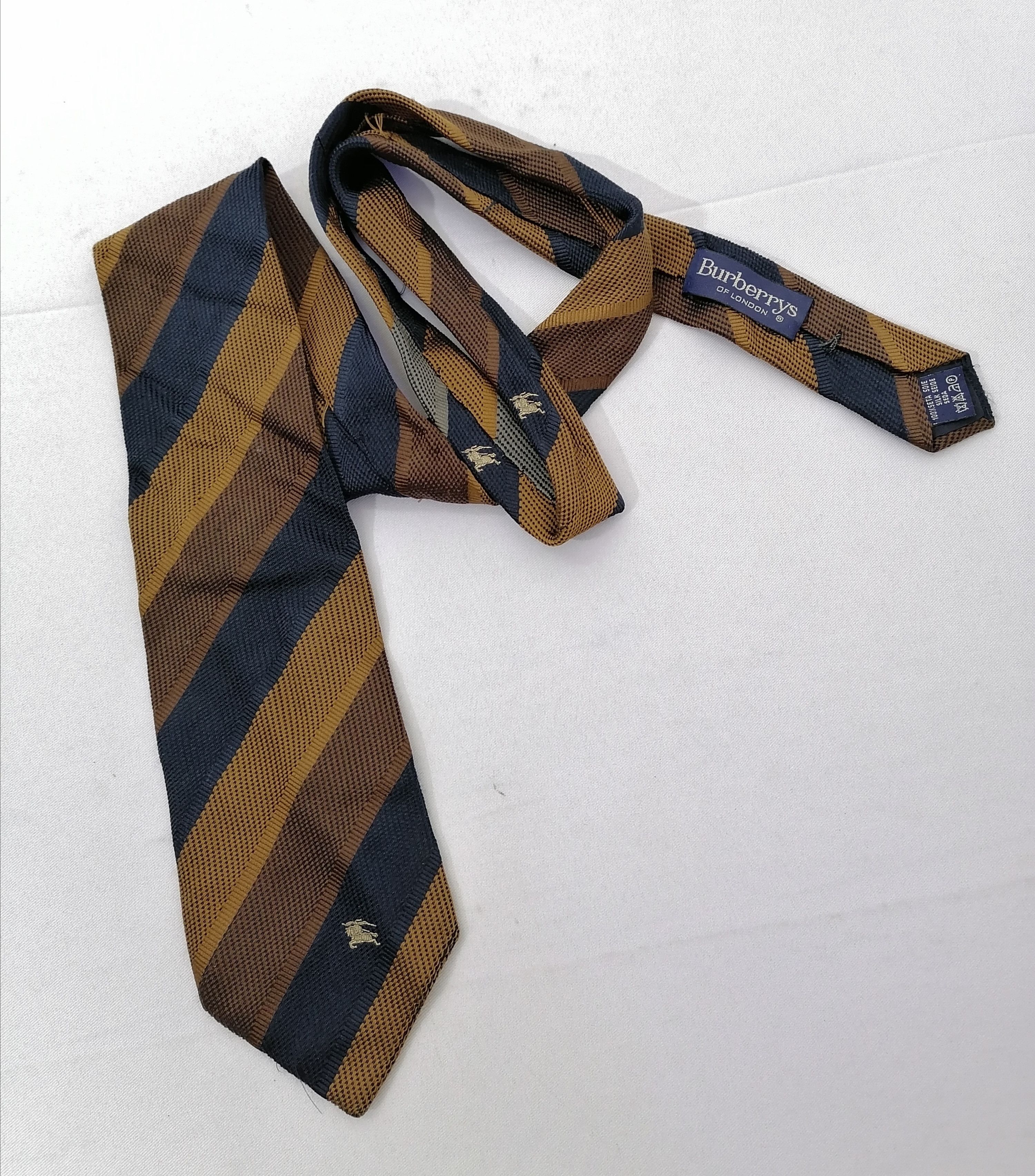 Burberry × Vintage Burberry's Neck Tie Size ONE SIZE - 2 Thumbnail