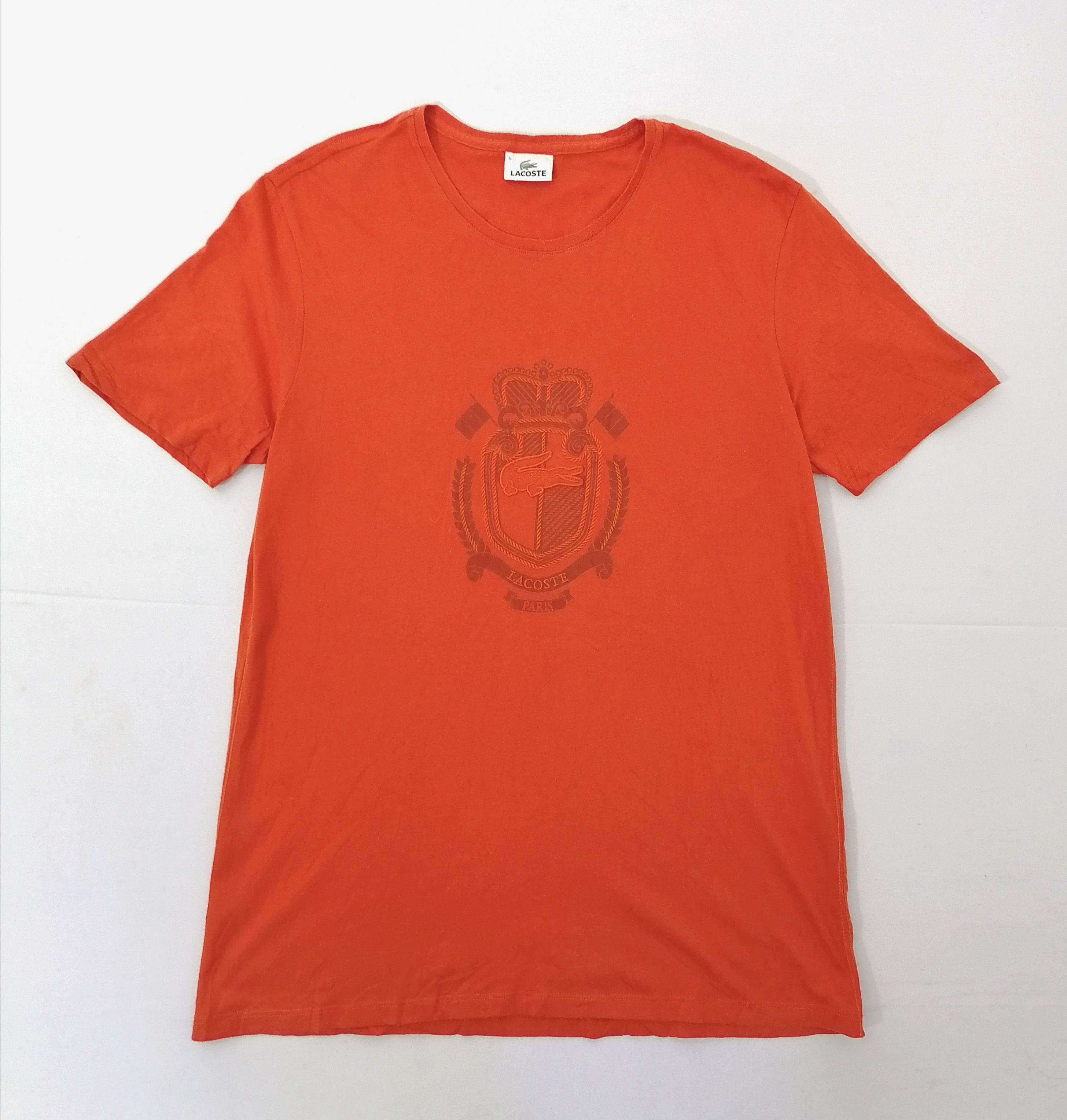 Lacoste Lacoste Pop Up Design Tee Size US S / EU 44-46 / 1 - 1 Thumbnail