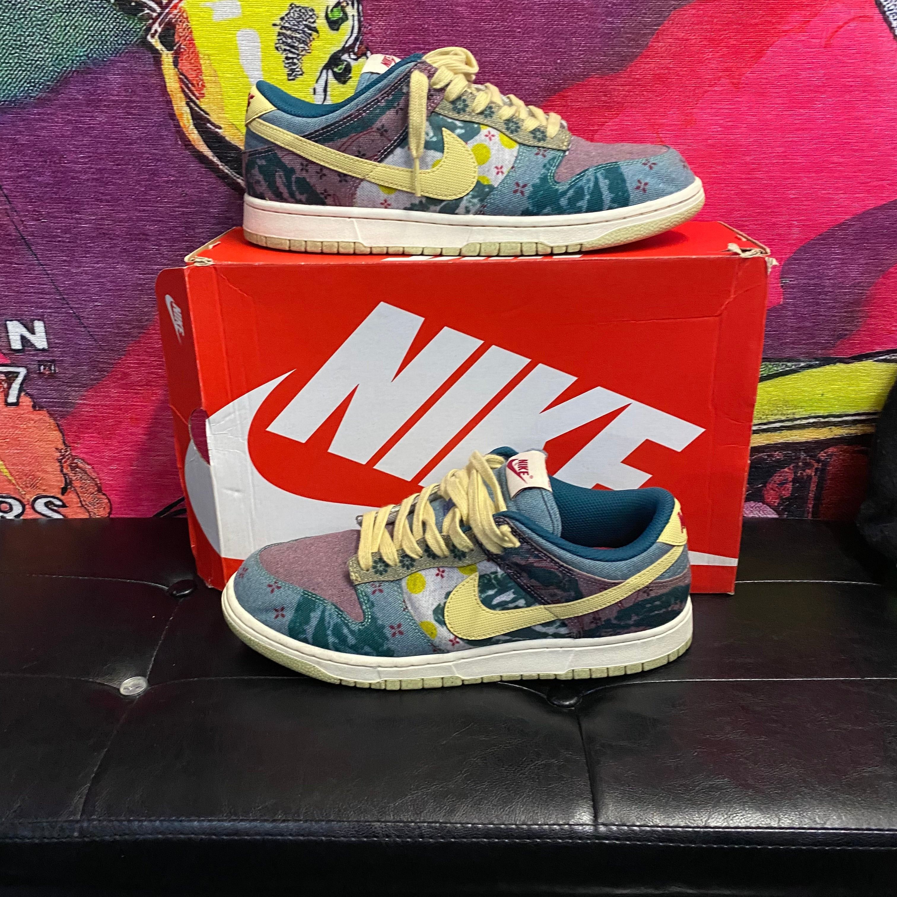 image of Nike Dunk Low Community Garden Size 10.5 Shoes, Men's