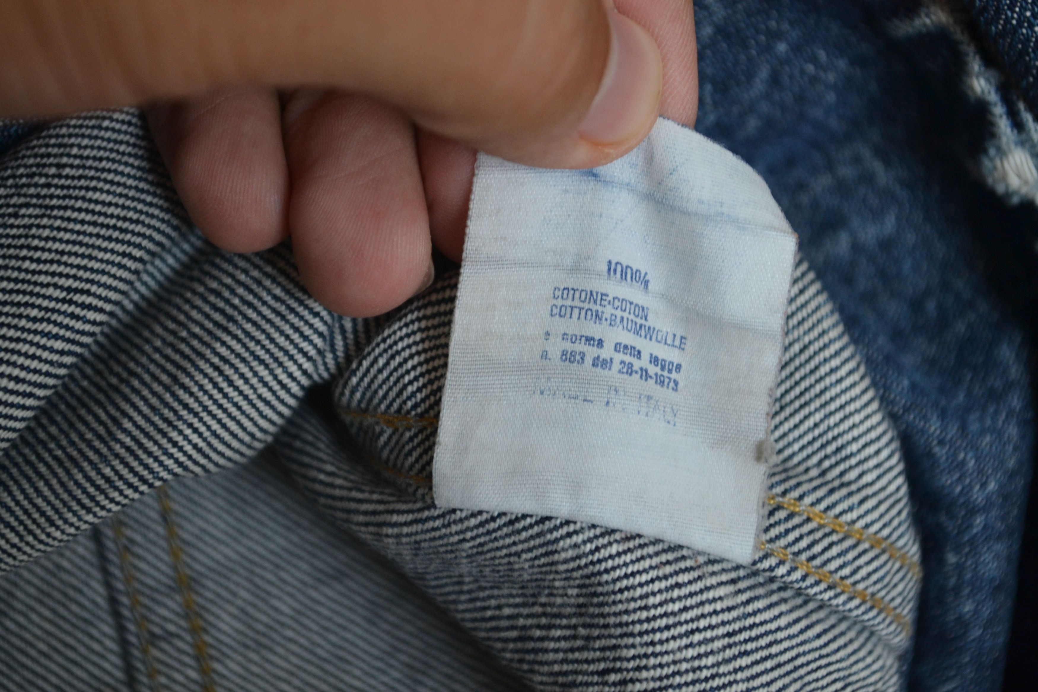 Helmut Lang Helmut Lang Denim Jacket Distressed 1996 Vintage Blue Size US XS / EU 42 / 0 - 12 Thumbnail