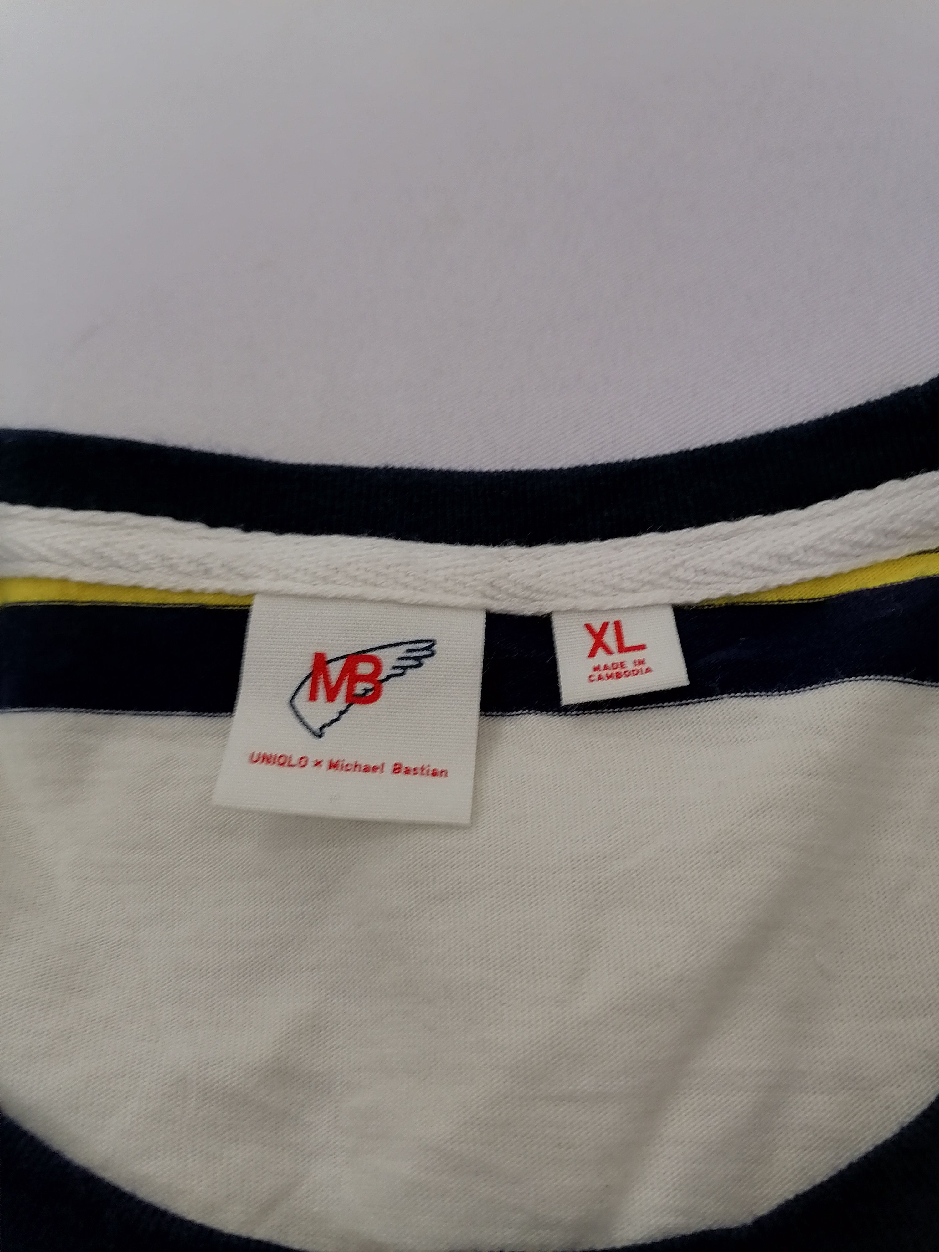 Michael Bastian × Uniqlo Striped Tee Size US L / EU 52-54 / 3 - 3 Thumbnail