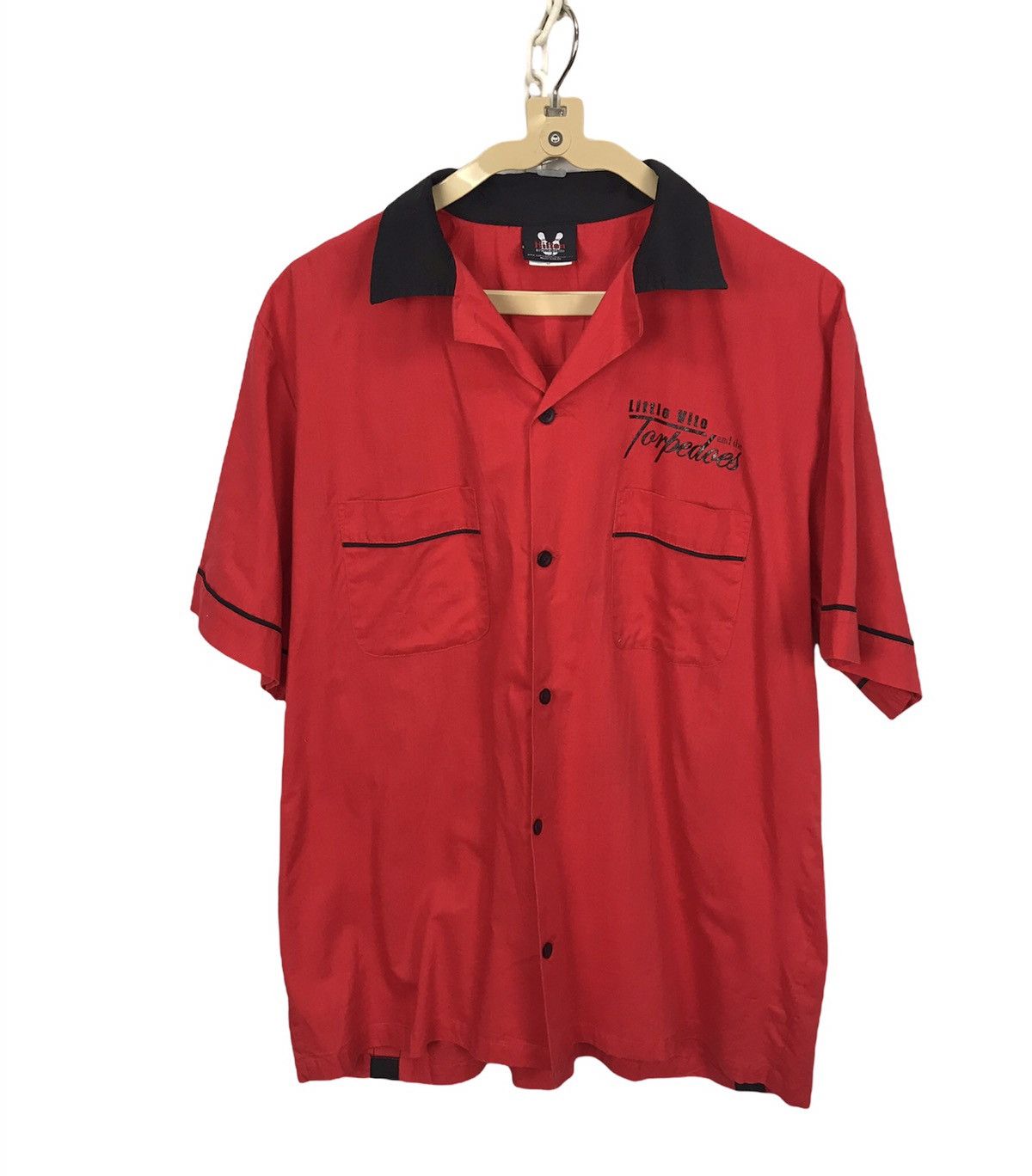 Vintage Vintage bowling button up shirt by hilton bowling retro Size US M / EU 48-50 / 2 - 1 Thumbnail