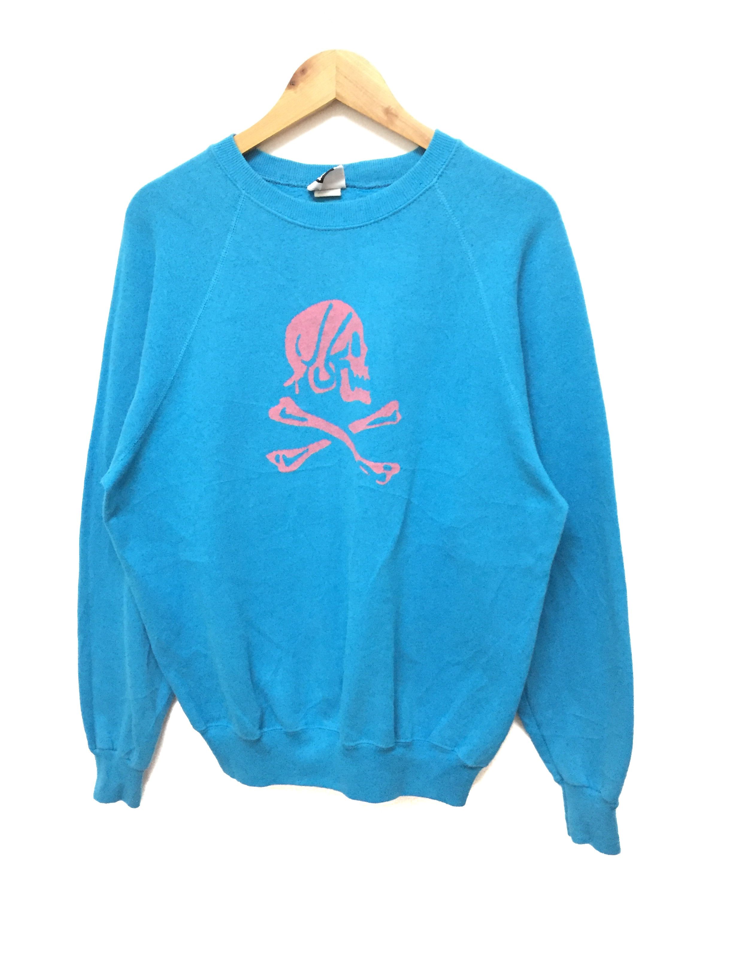 Japanese Brand 90's Cross Bone 50/50 Poly/Cotton Neighborhood AFFA logo Size US M / EU 48-50 / 2 - 1 Thumbnail