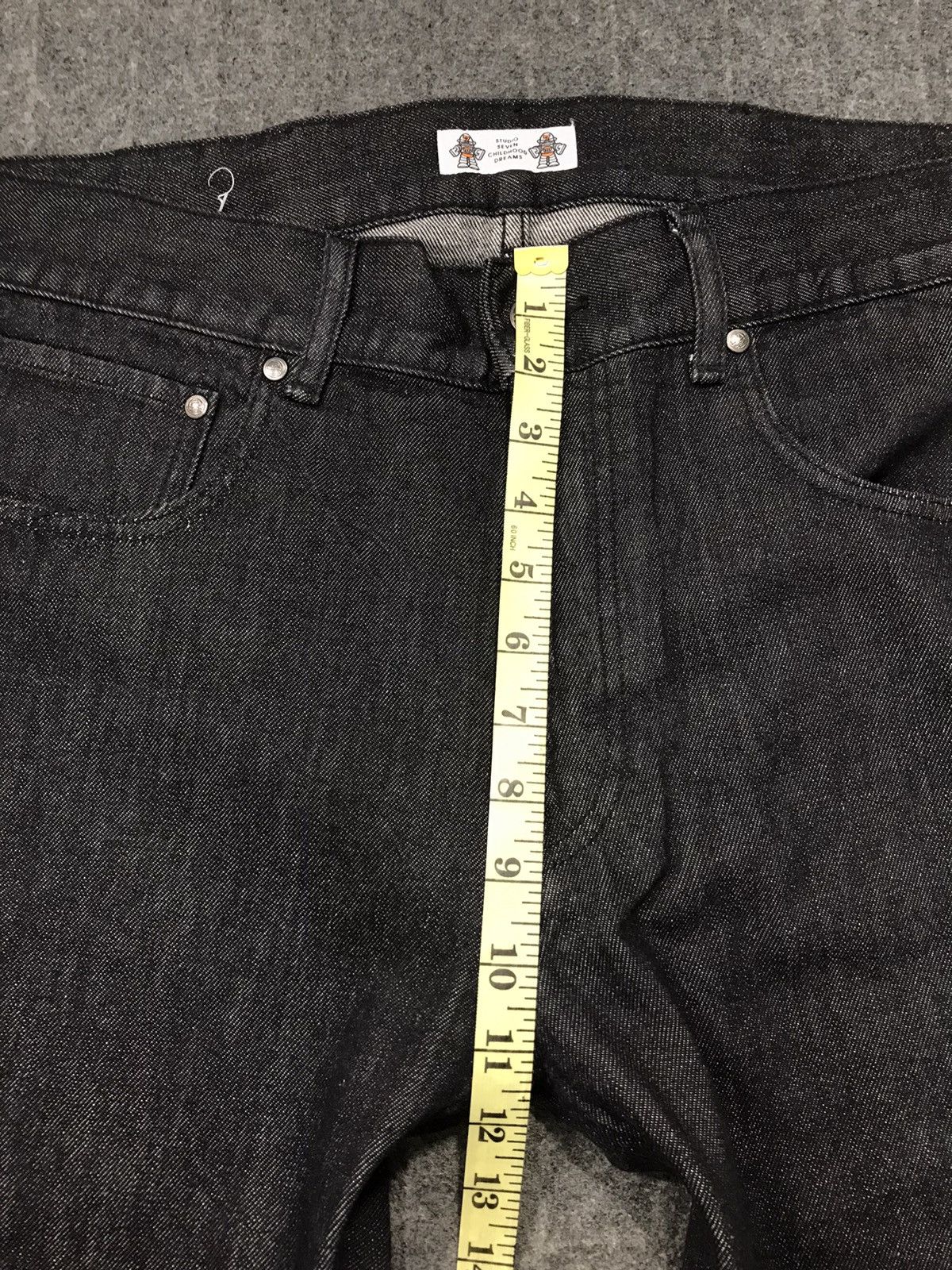 Japanese Brand Studio Seven Childhood Dream Tactical Pocket Jeans Size US 35 - 18 Thumbnail