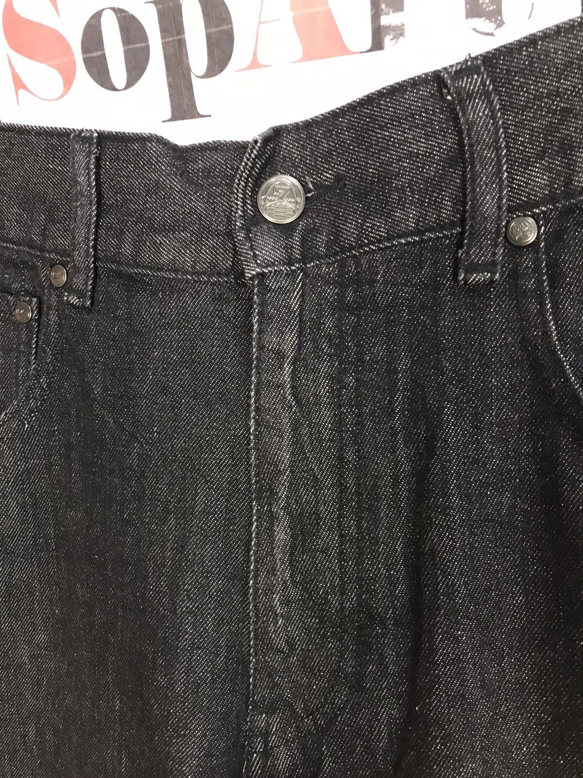 Japanese Brand Studio Seven Childhood Dream Tactical Pocket Jeans Size US 35 - 6 Thumbnail