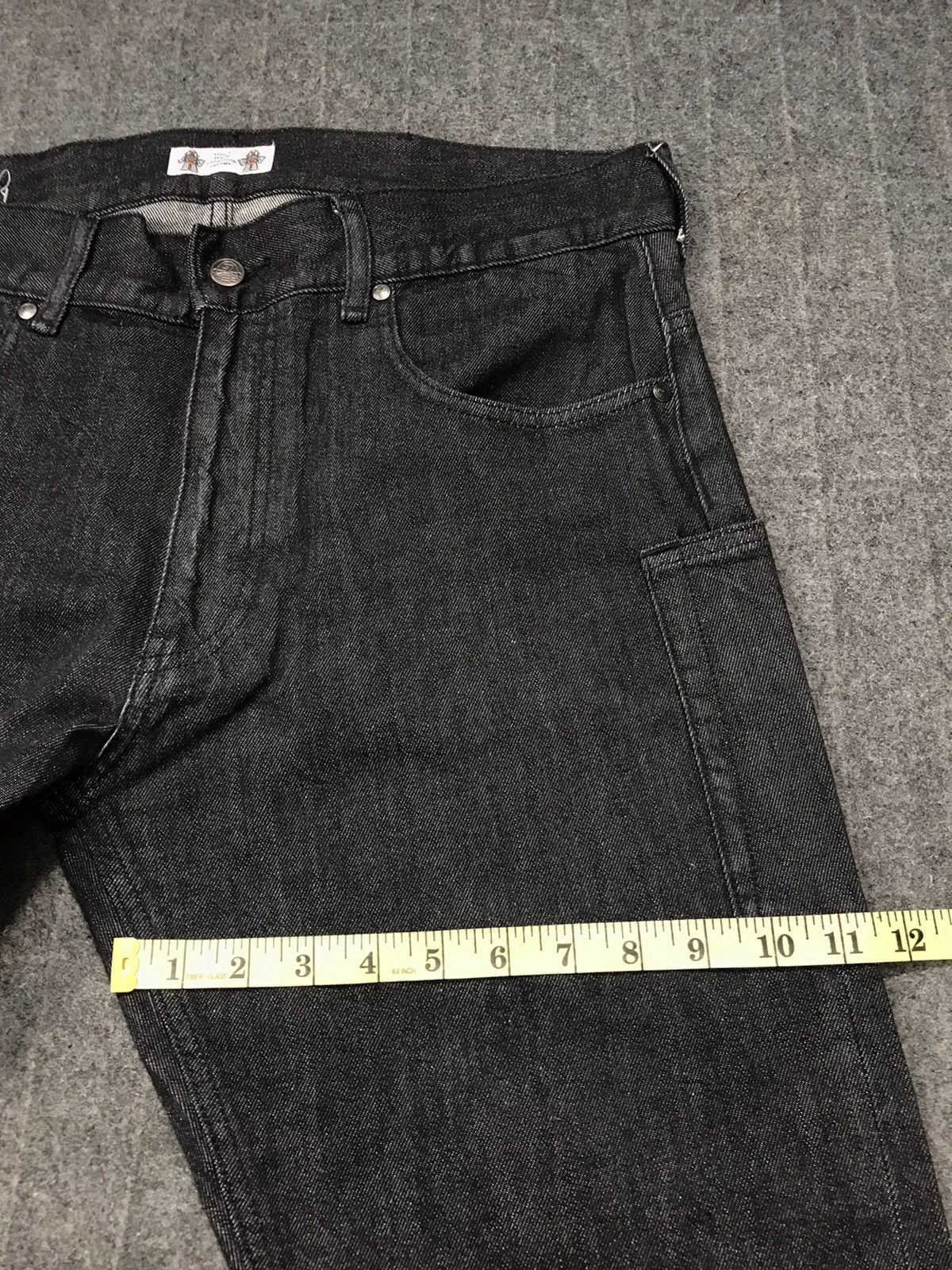 Japanese Brand Studio Seven Childhood Dream Tactical Pocket Jeans Size US 35 - 19 Thumbnail
