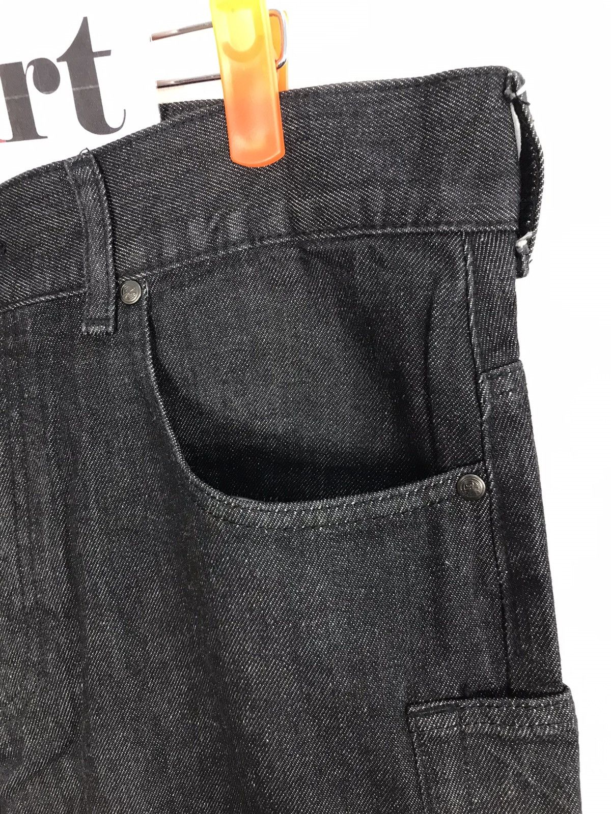 Japanese Brand Studio Seven Childhood Dream Tactical Pocket Jeans Size US 35 - 5 Thumbnail