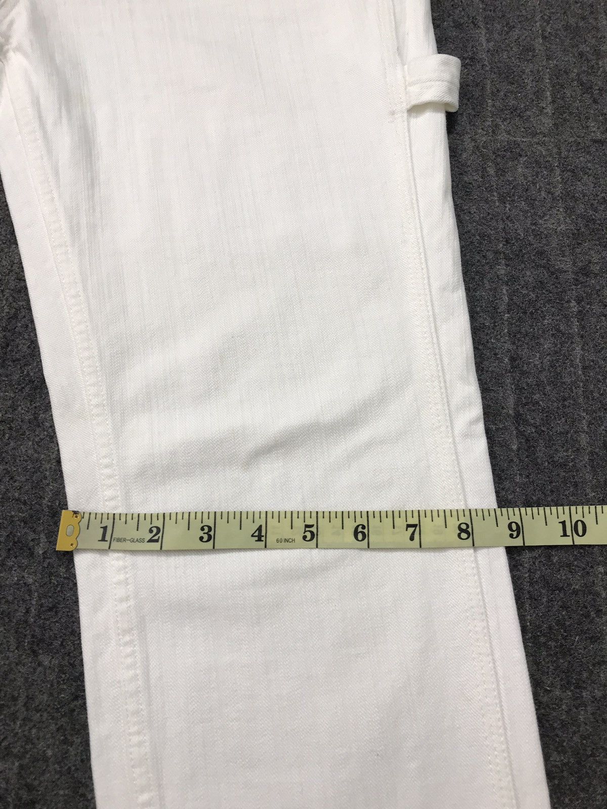 Japanese Brand × Uniqlo Uniqlo Carpenter Denim Tactical Cargo Pants Size US 33 - 18 Thumbnail