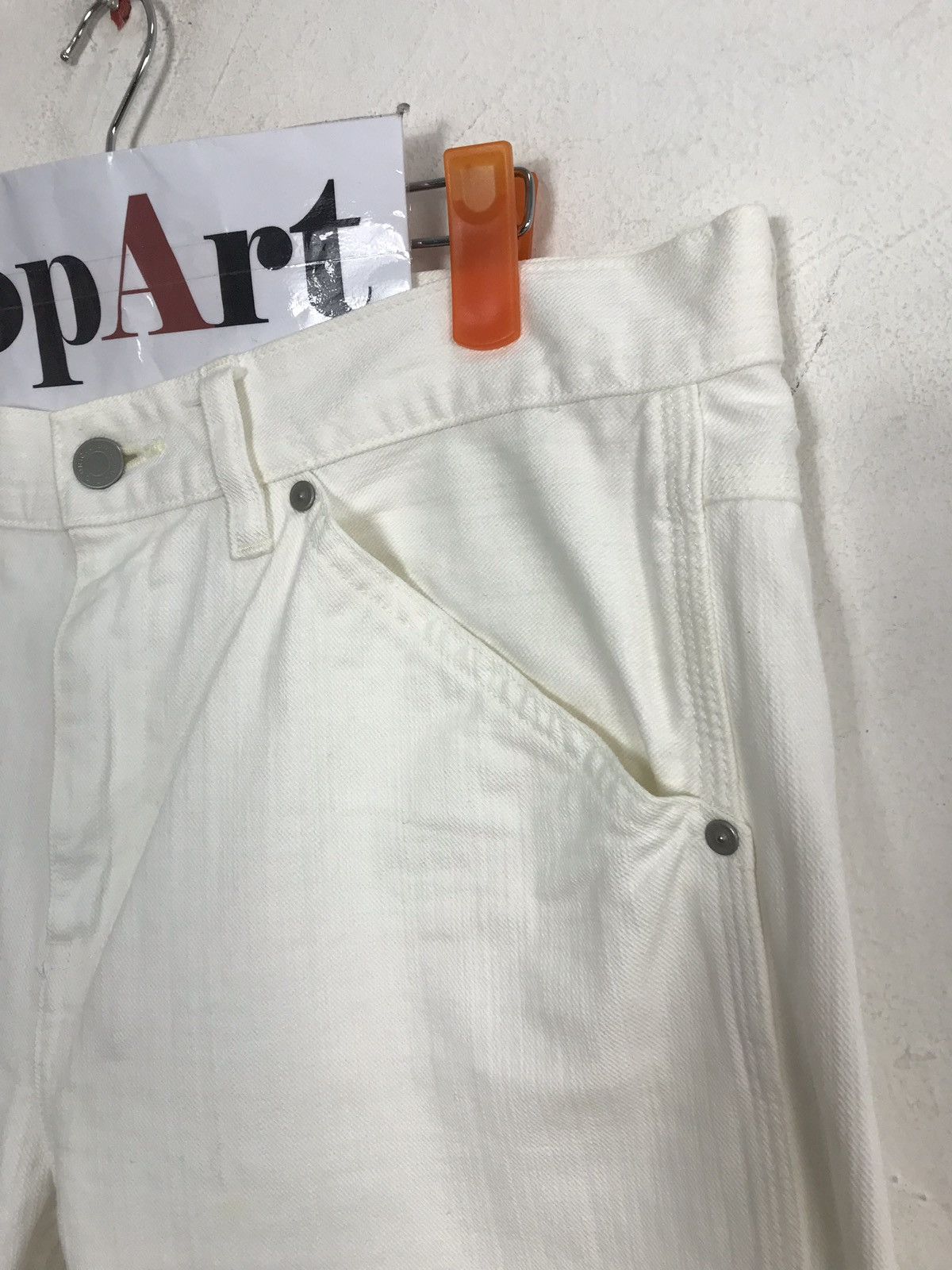 Japanese Brand × Uniqlo Uniqlo Carpenter Denim Tactical Cargo Pants Size US 33 - 4 Thumbnail